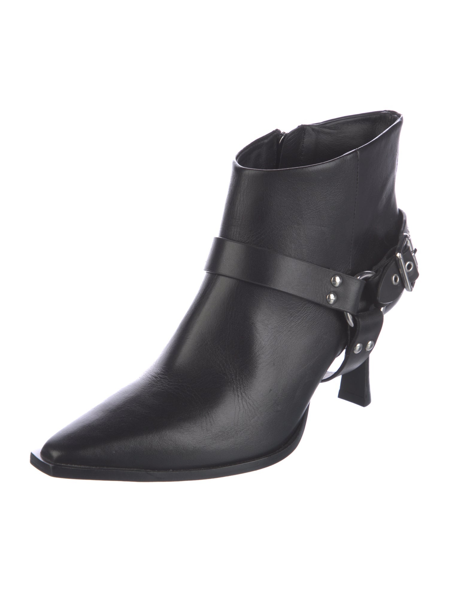 Reformation Leather Moto Boots