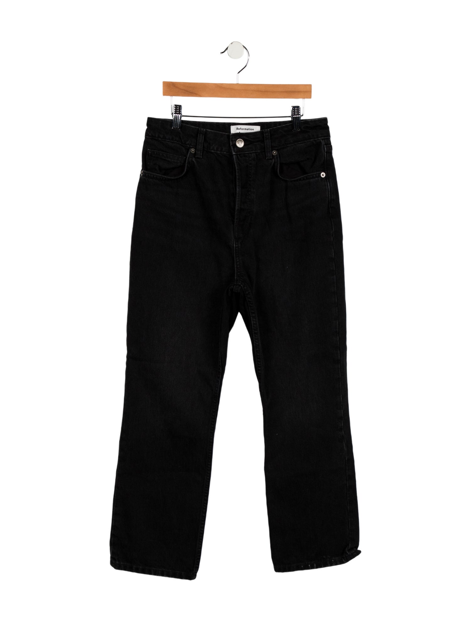 Reformation High-Rise Straight Leg Jeans