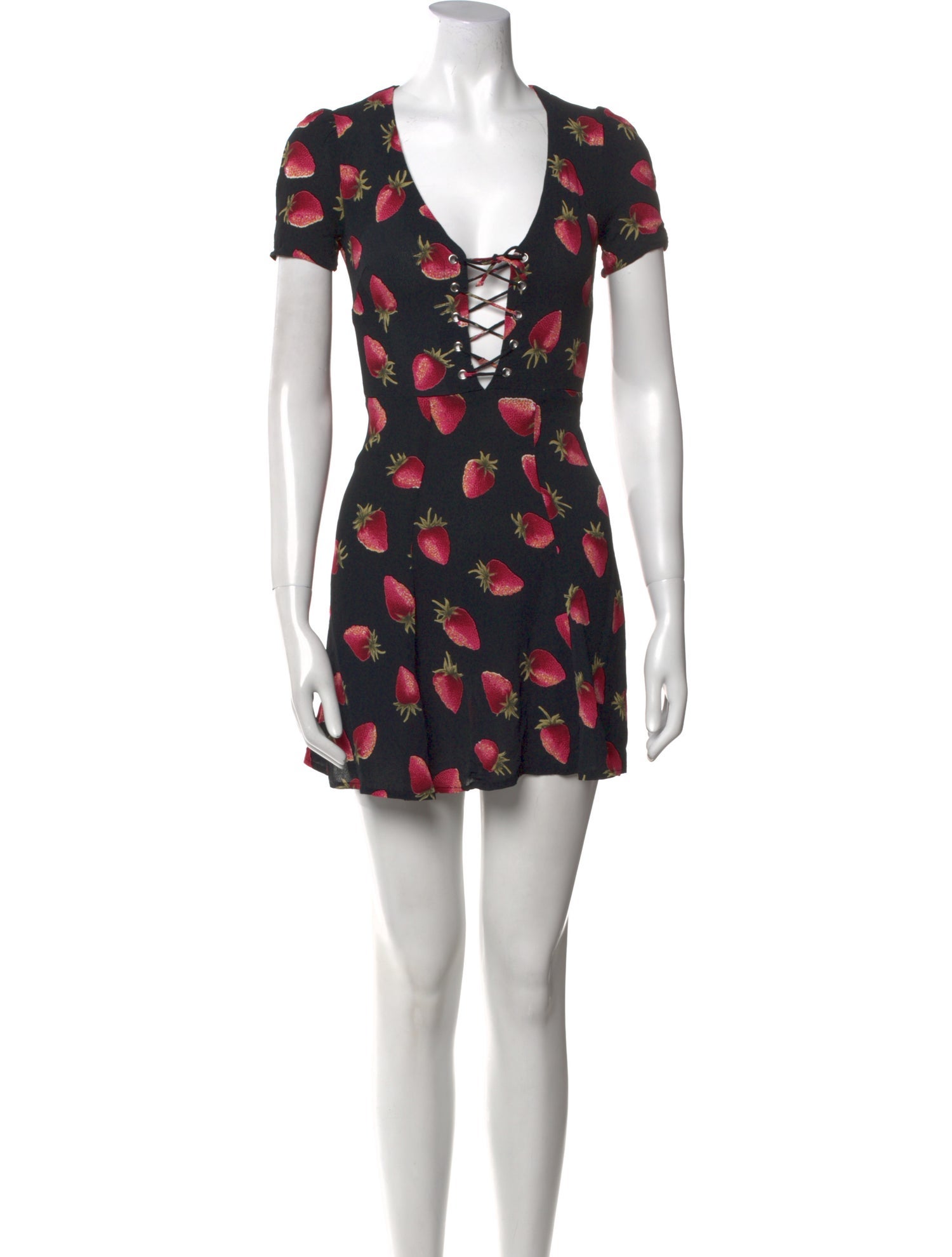 Reformation Printed Mini Dress