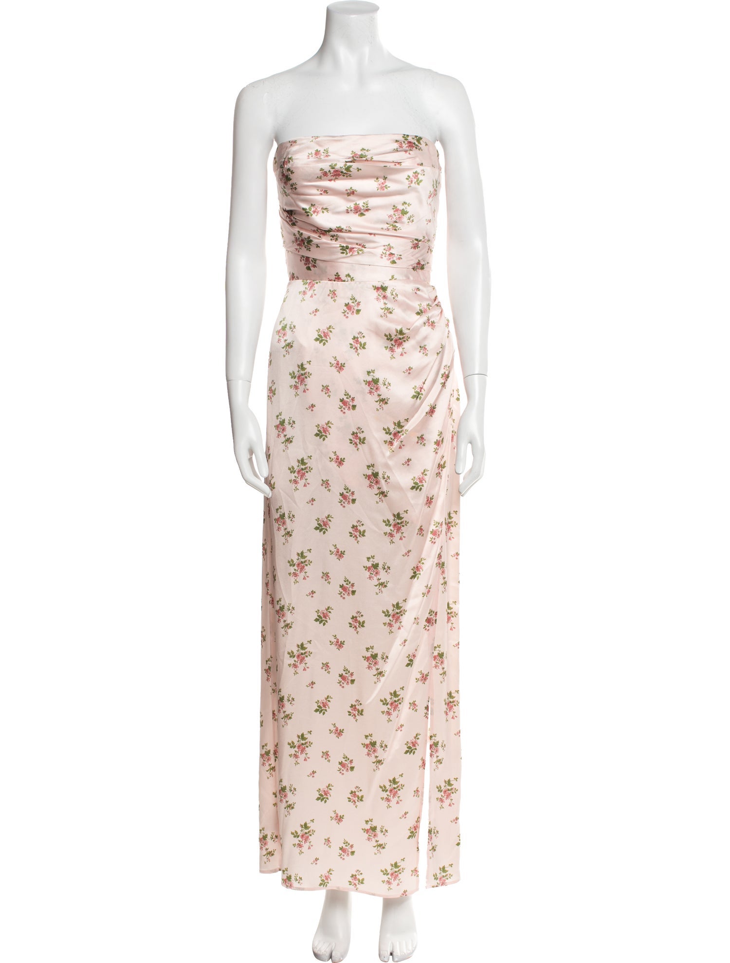 Reformation Silk Long Dress