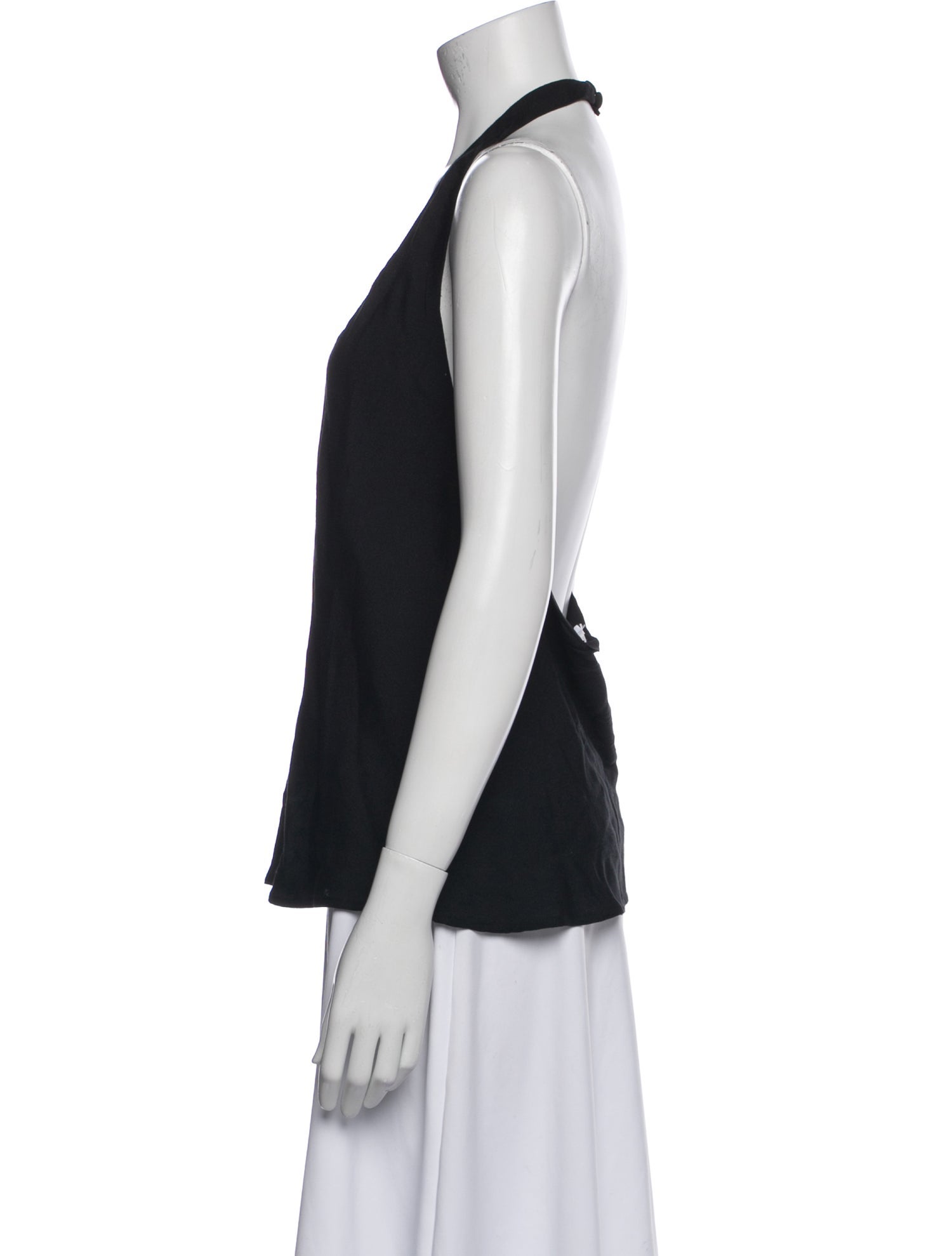 Reformation Plunge Neckline Sleeveless Top