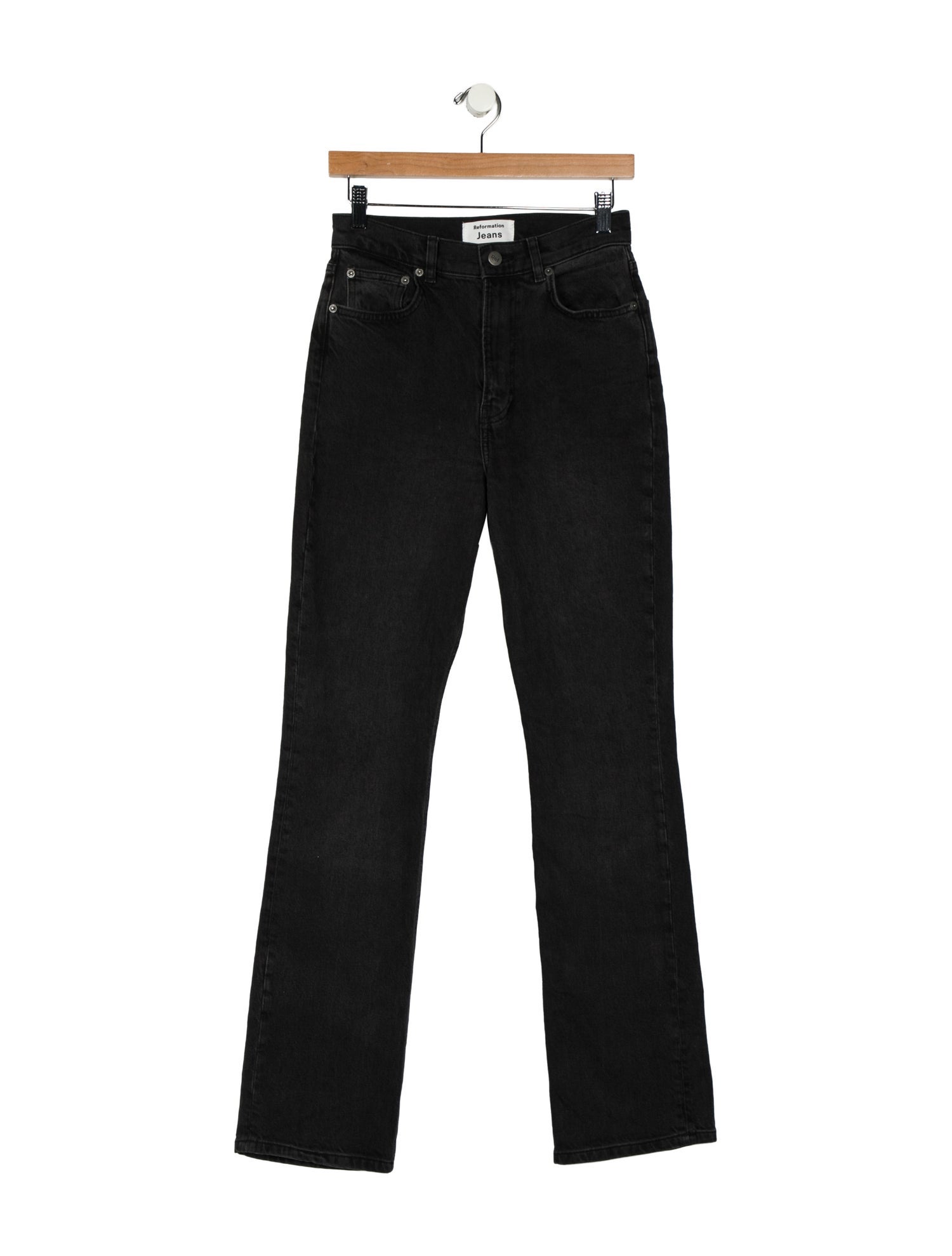 Reformation High-Rise Straight Leg Jeans