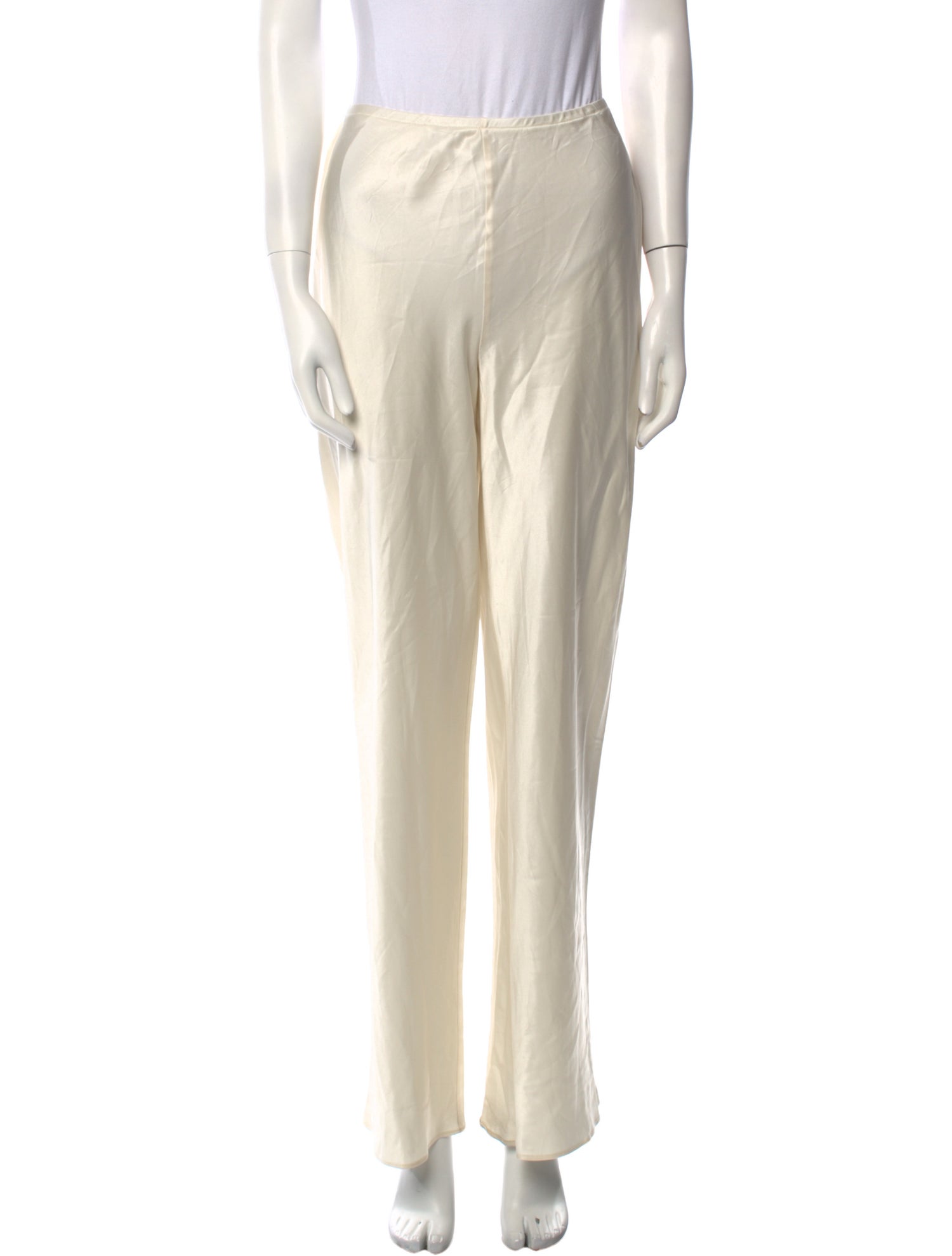 Reformation Silk Wide Leg Pants
