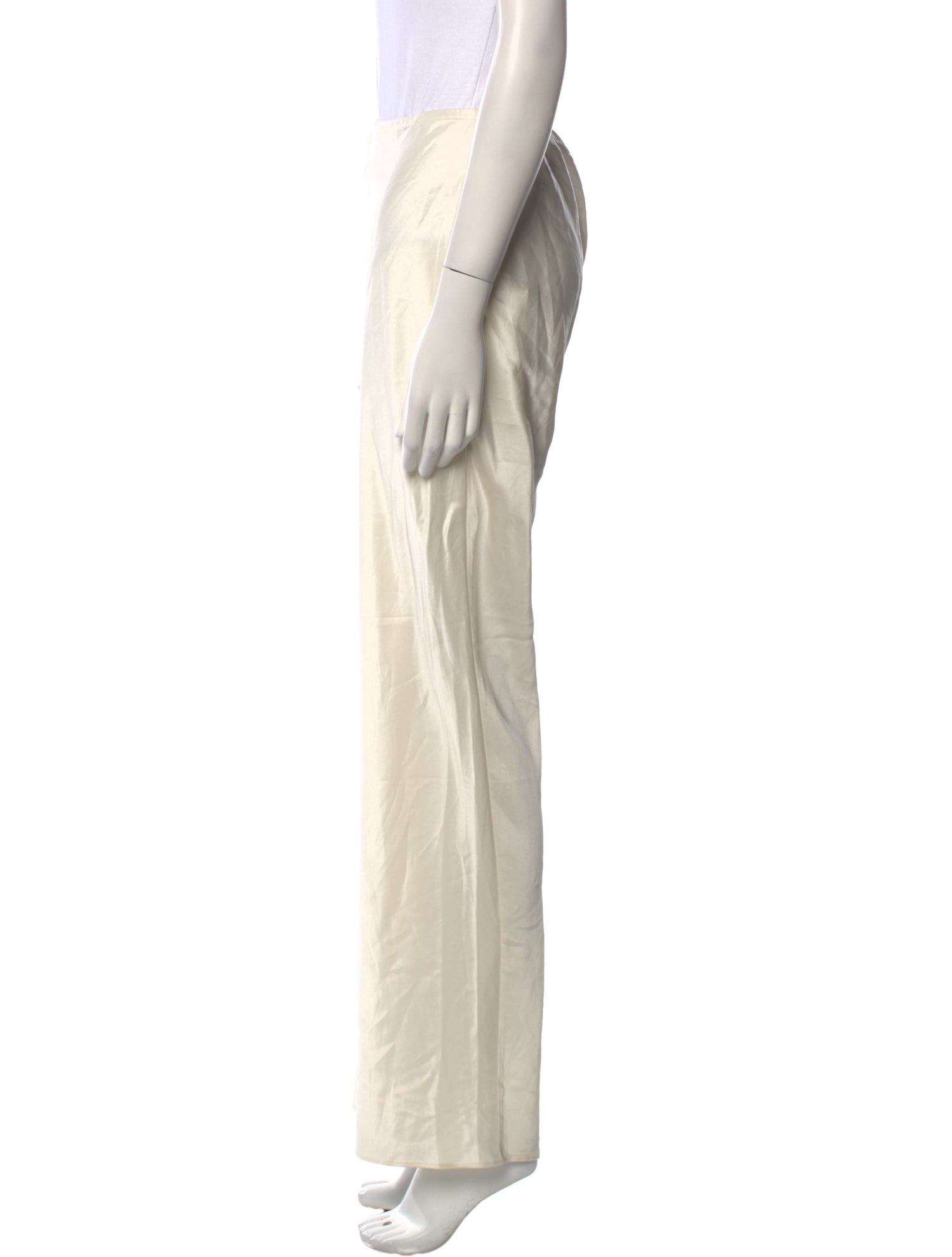 Reformation Silk Wide Leg Pants