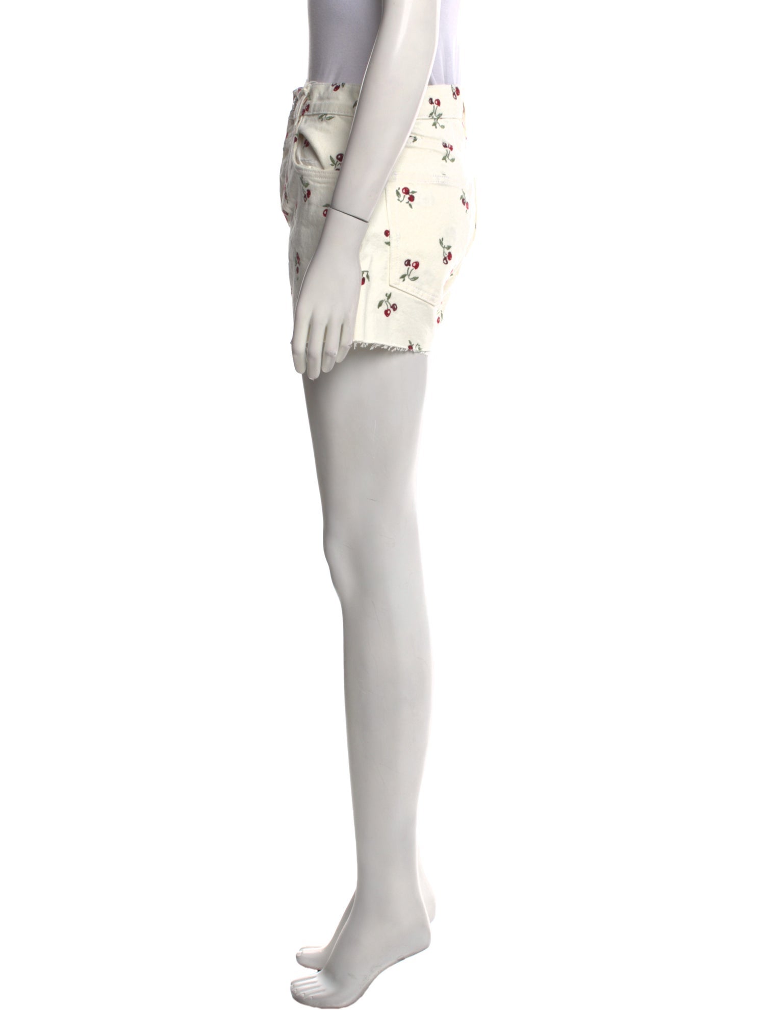 Reformation Printed Mini Shorts