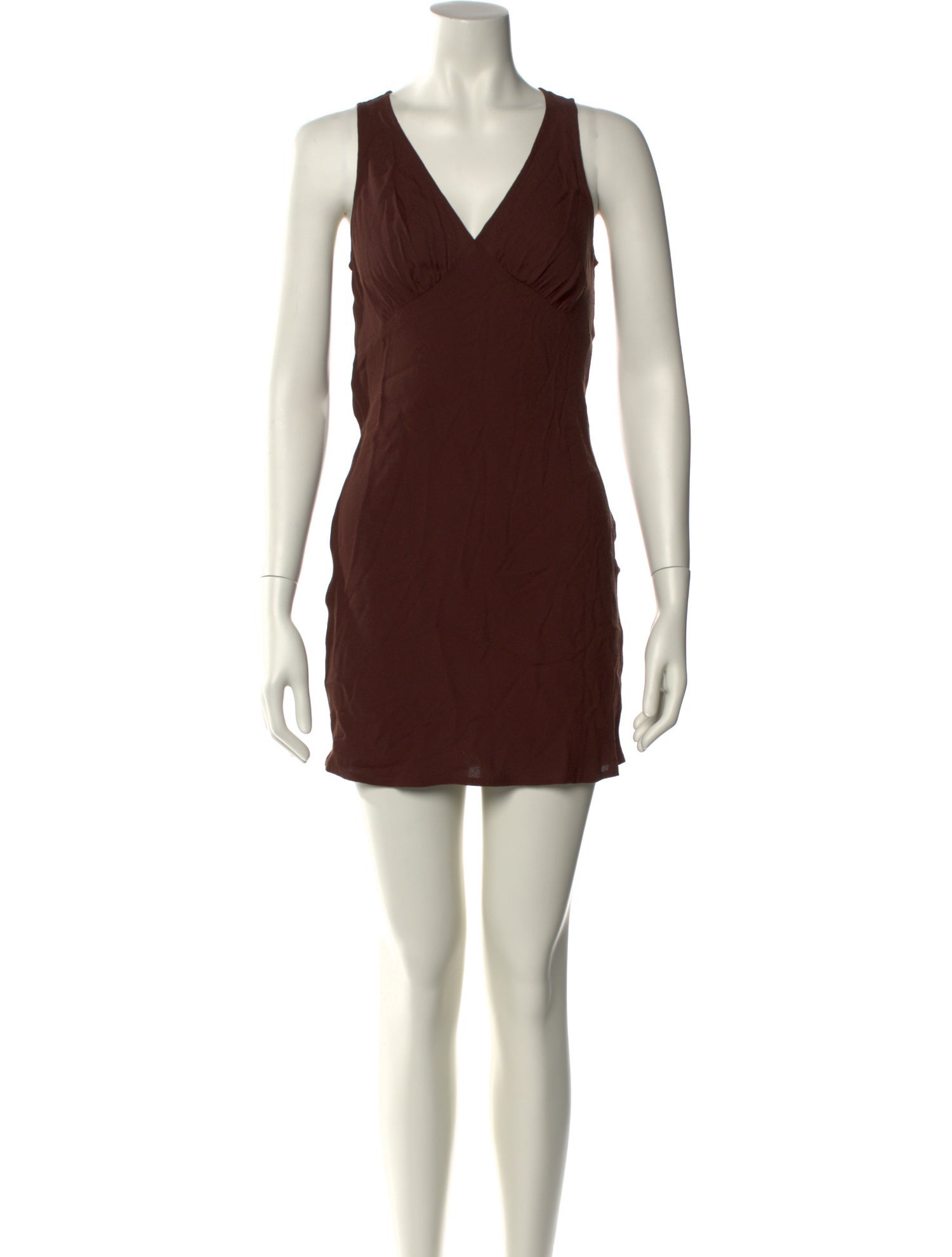 Reformation V-Neck Mini Dress