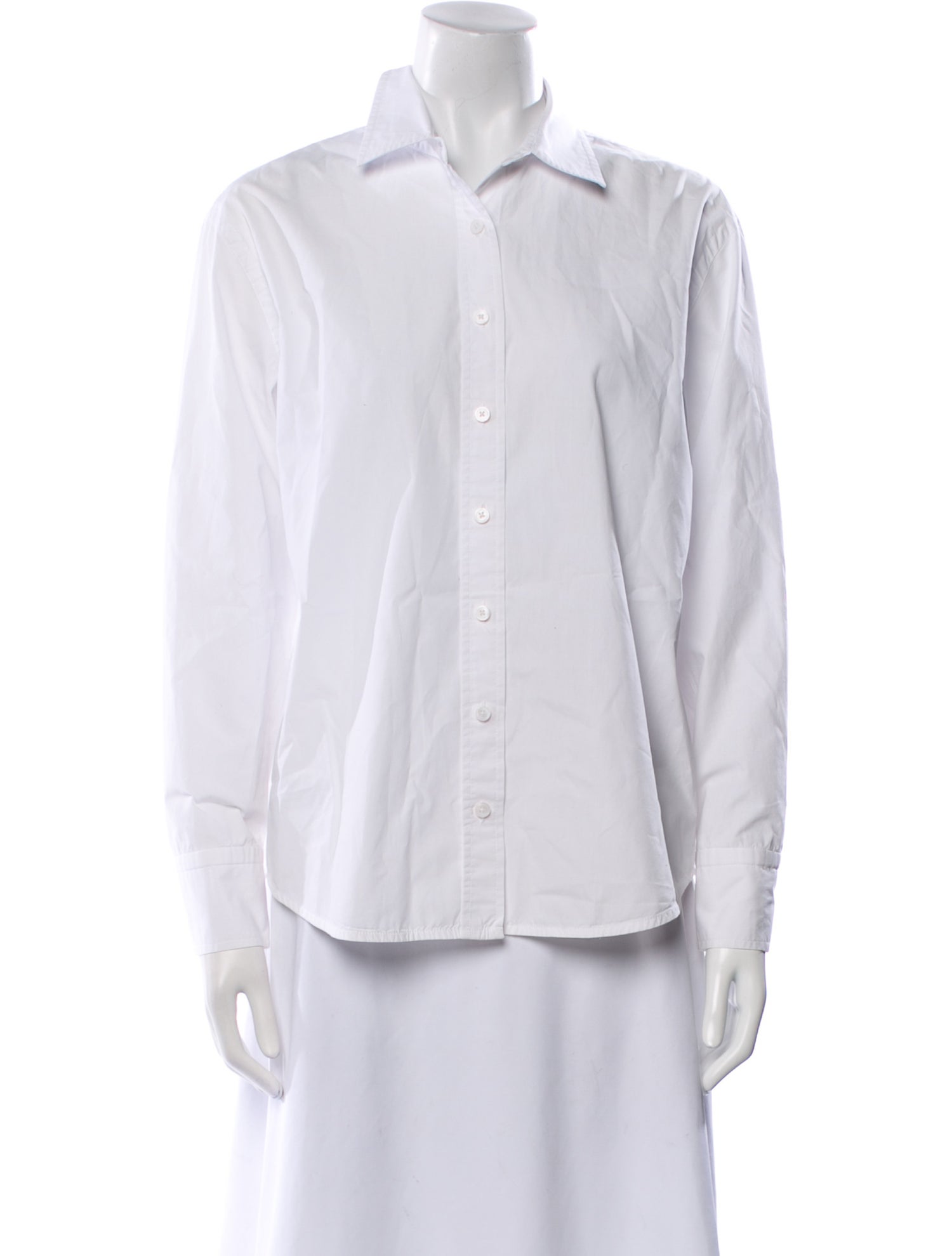 Reformation Long Sleeve Button-Up Top