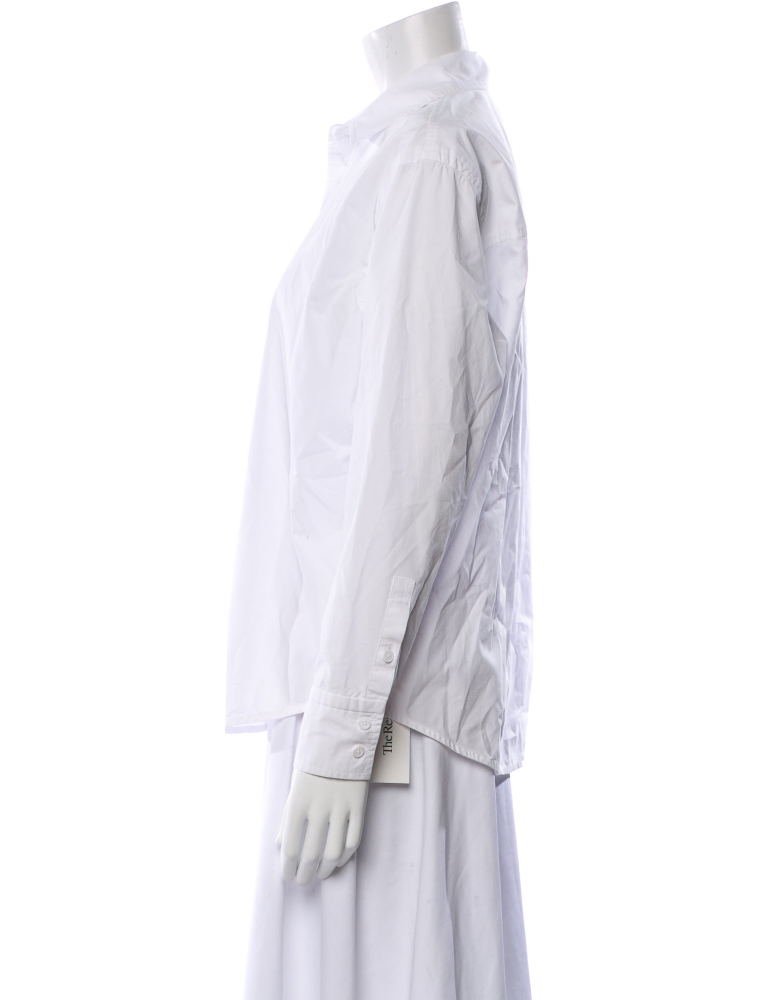 Reformation Long Sleeve Button-Up Top