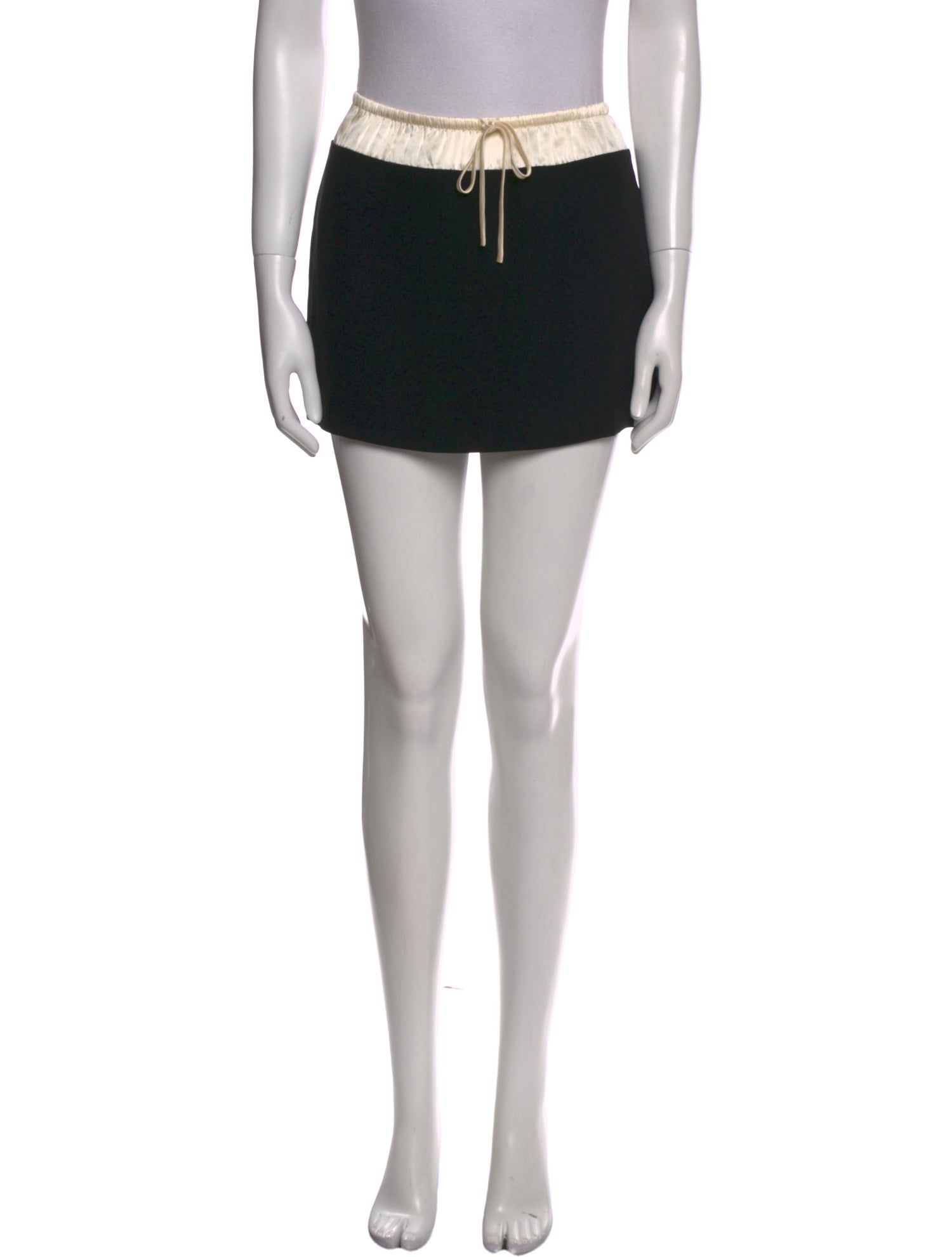 Reformation Colorblock Pattern Mini Skirt