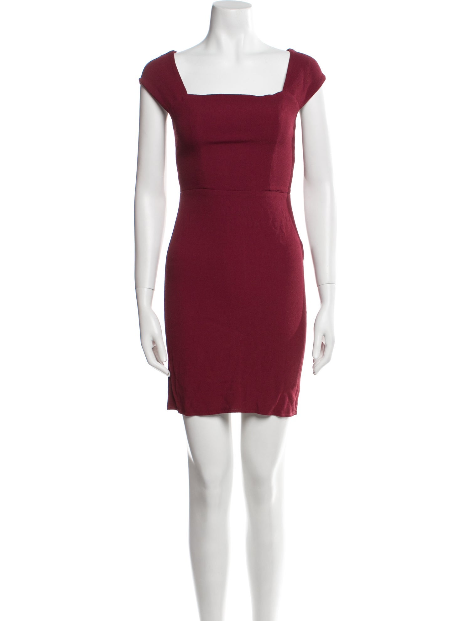 Reformation Square Neckline Mini Dress