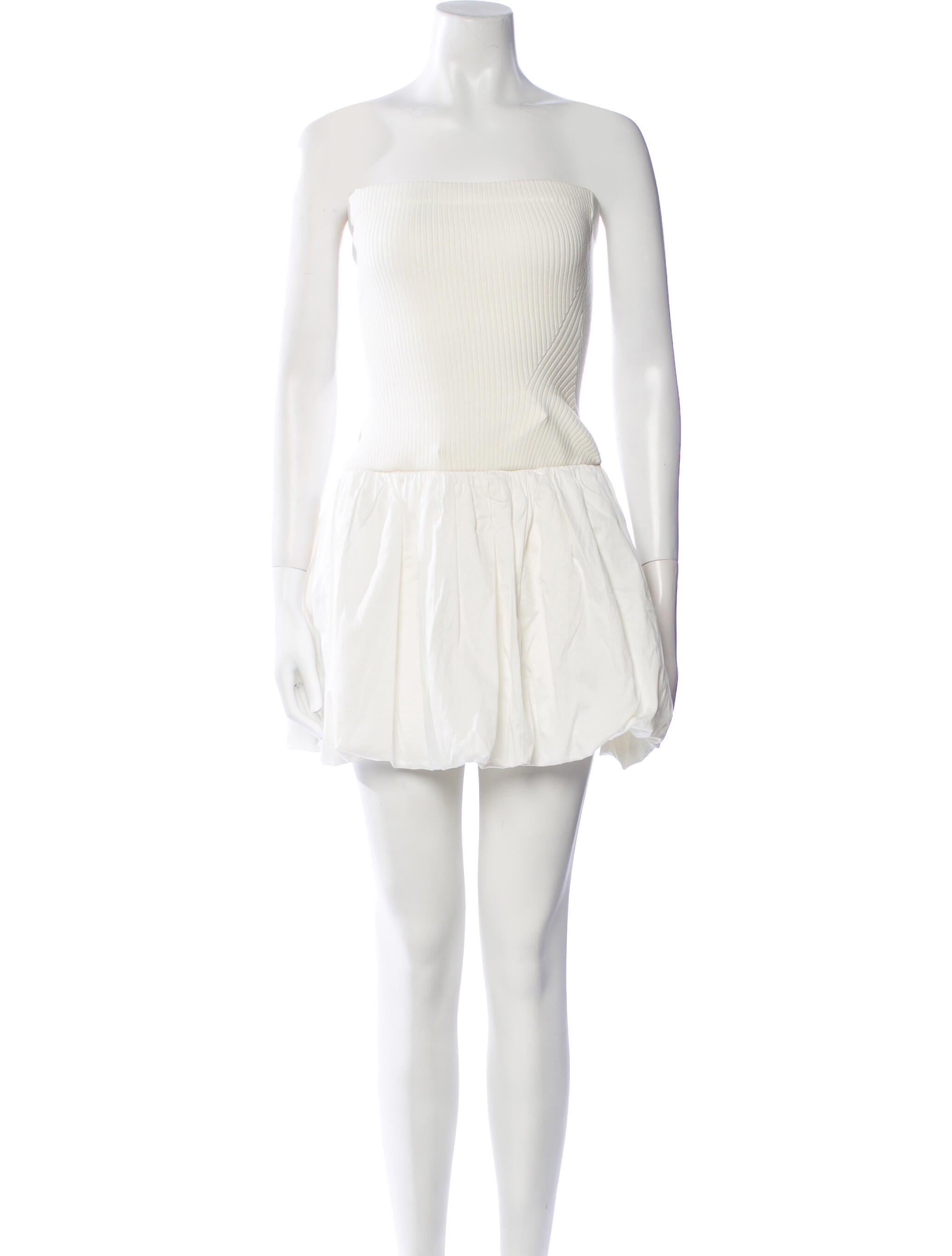 Reformation Strapless Mini Dress