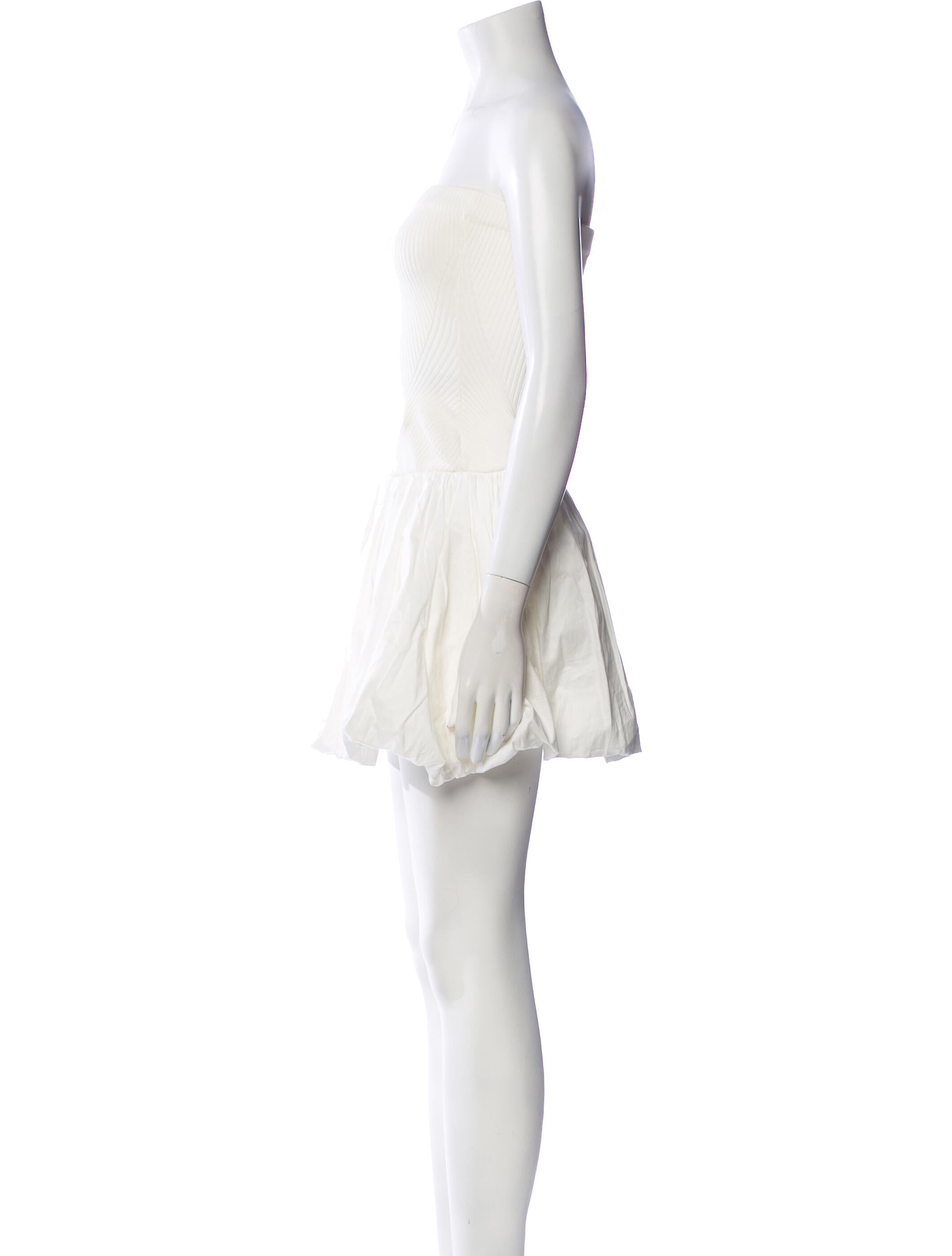 Reformation Strapless Mini Dress