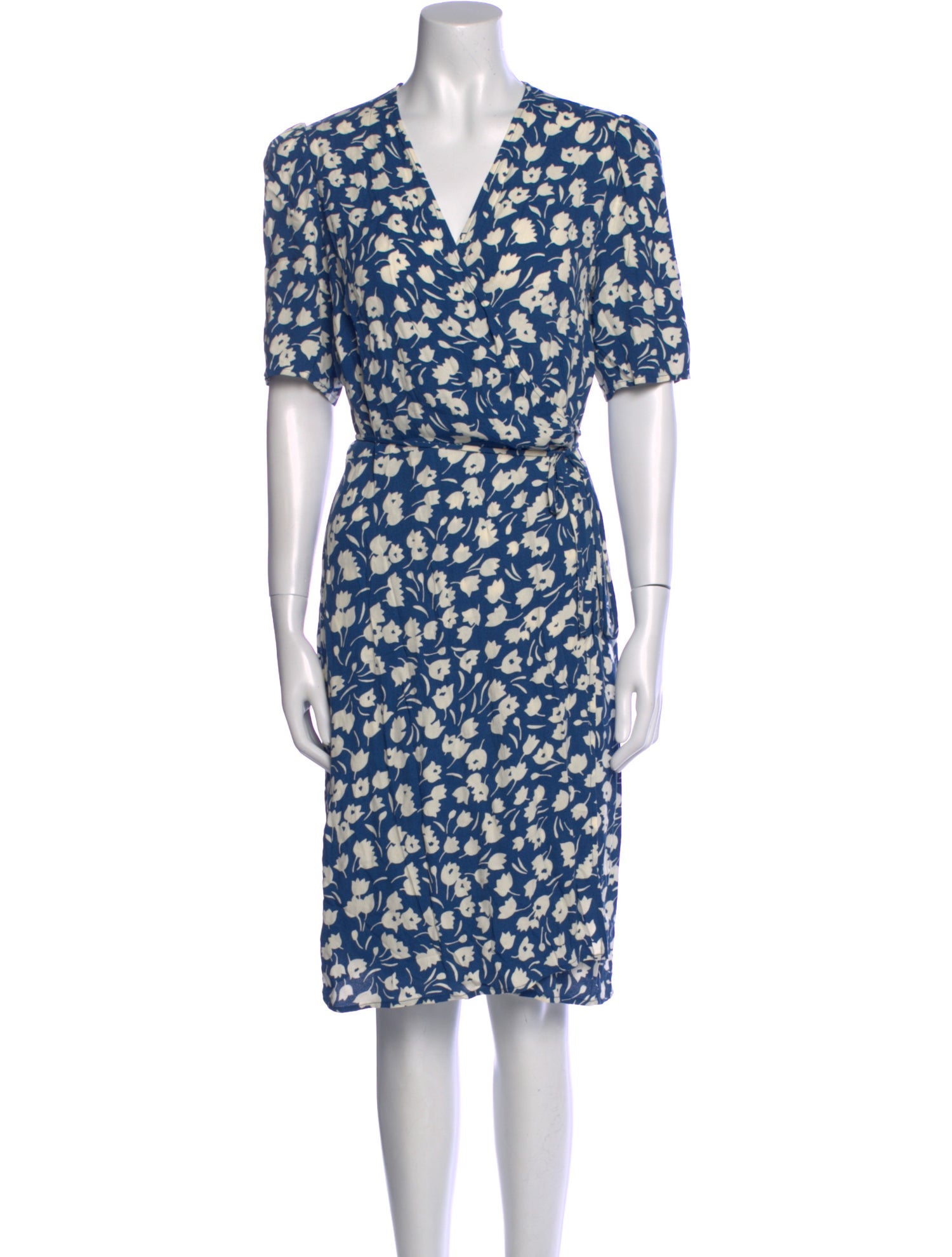Reformation Printed Knee-Length Dress