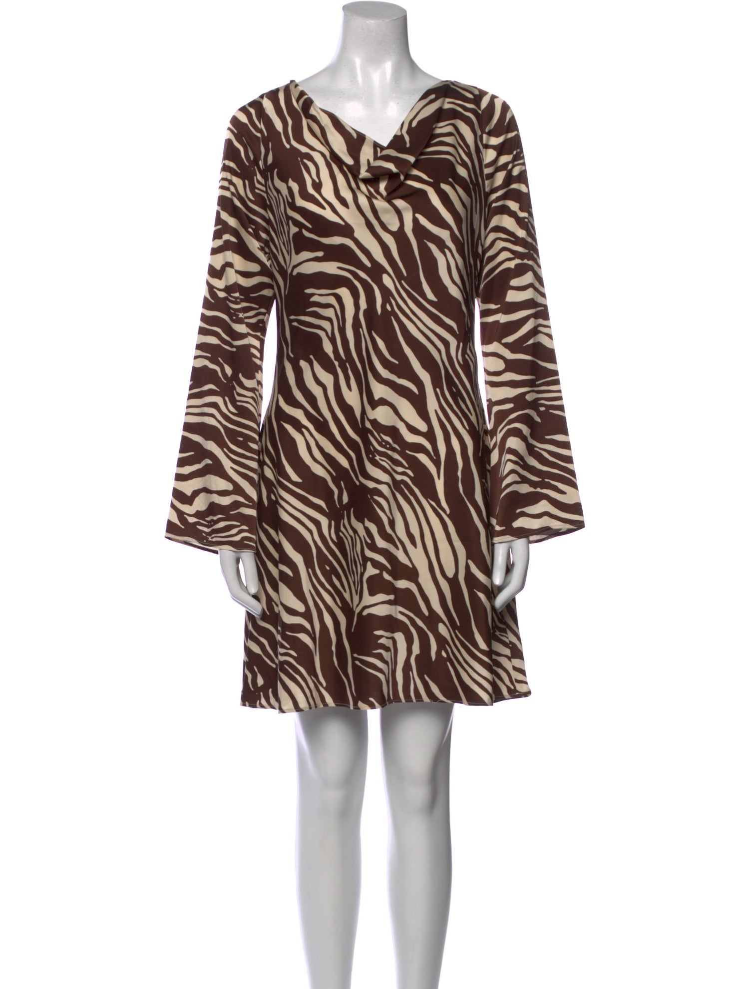Reformation Animal Print Mini Dress