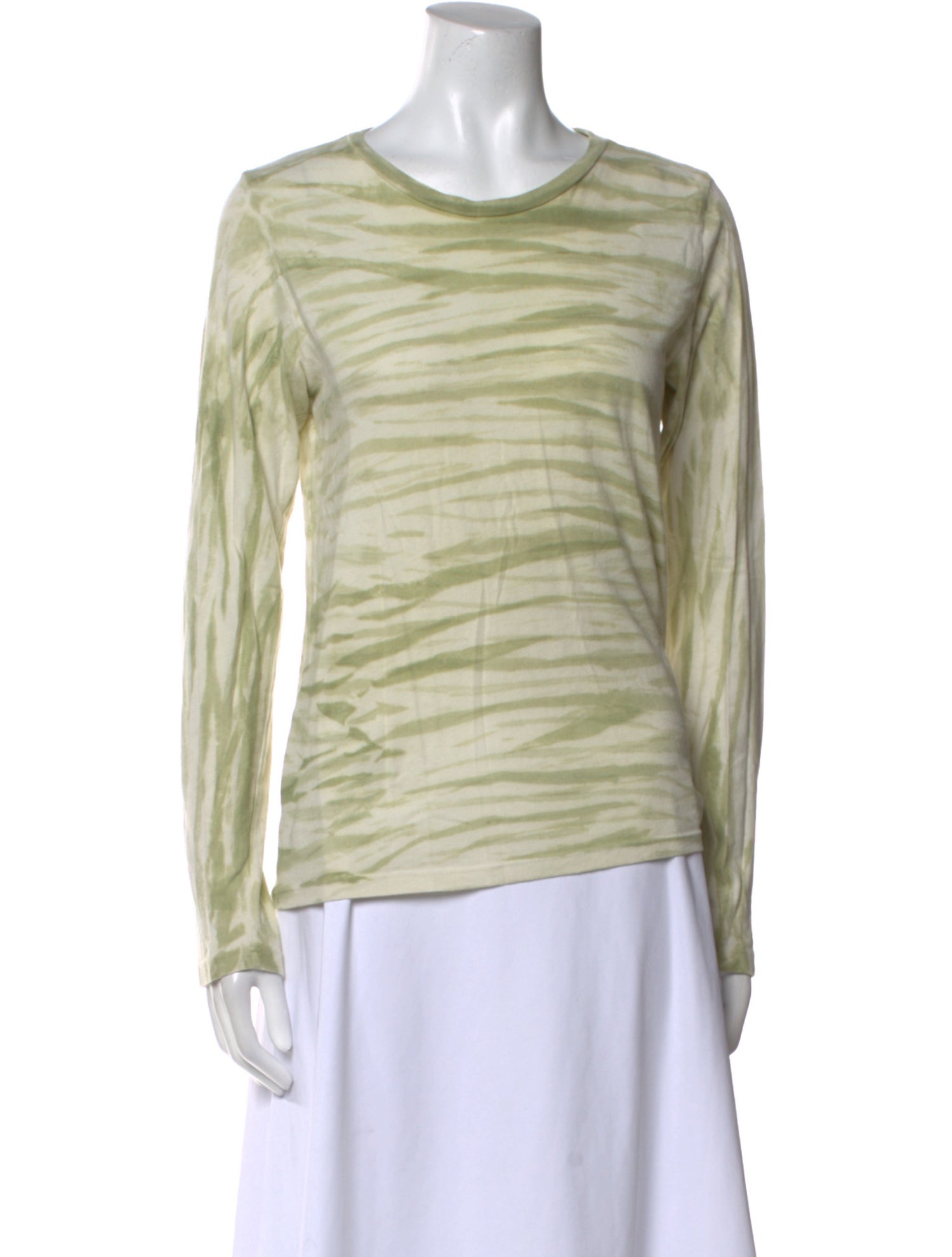 Reformation Striped Scoop Neck T-Shirt