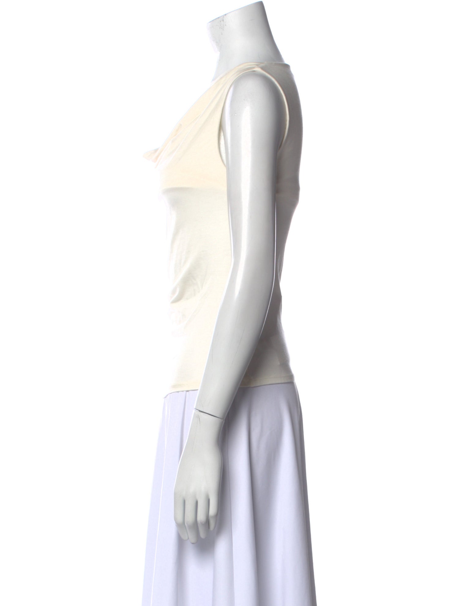 Reformation Cowl Neck Sleeveless Top