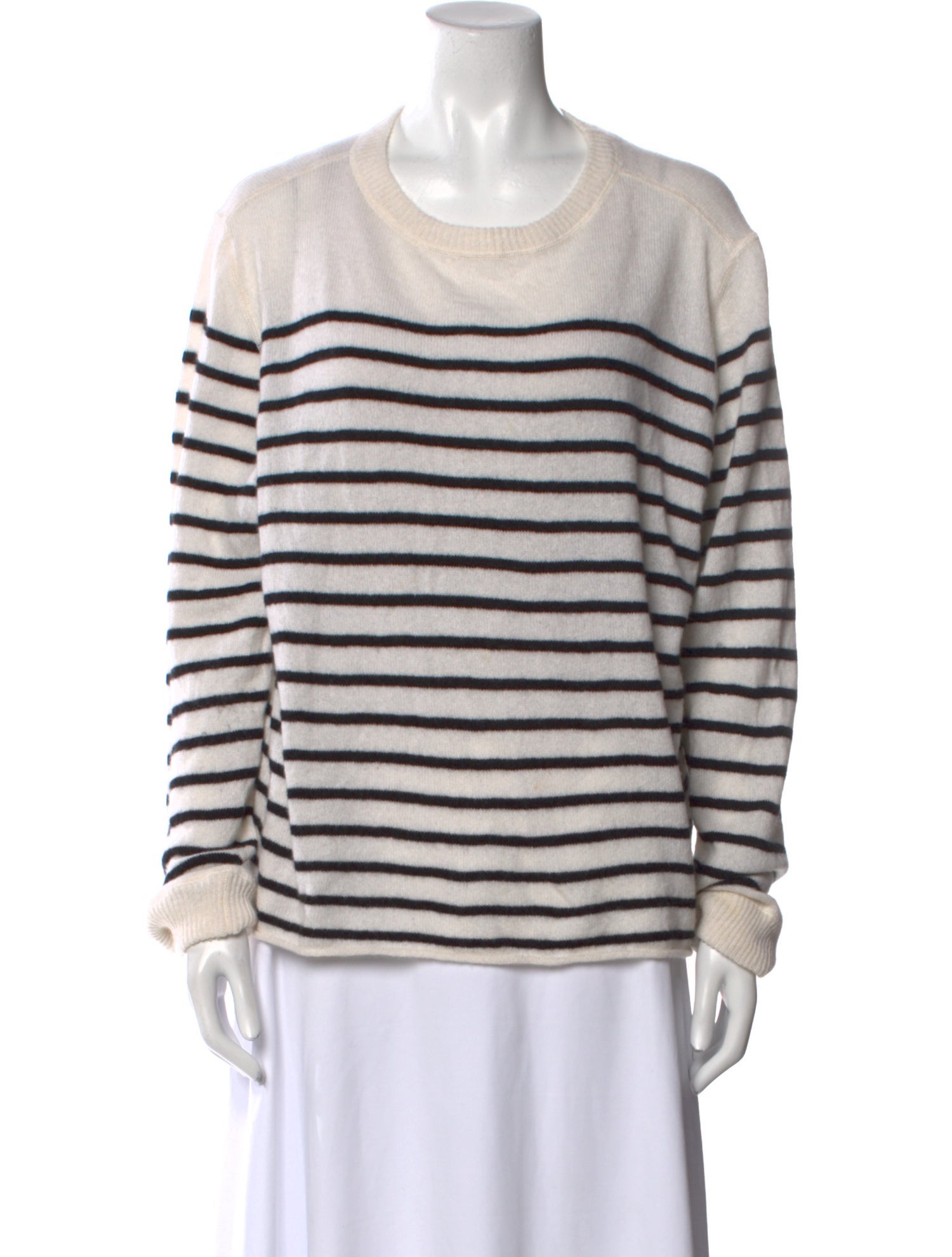 Reformation Cashmere Striped Sweater