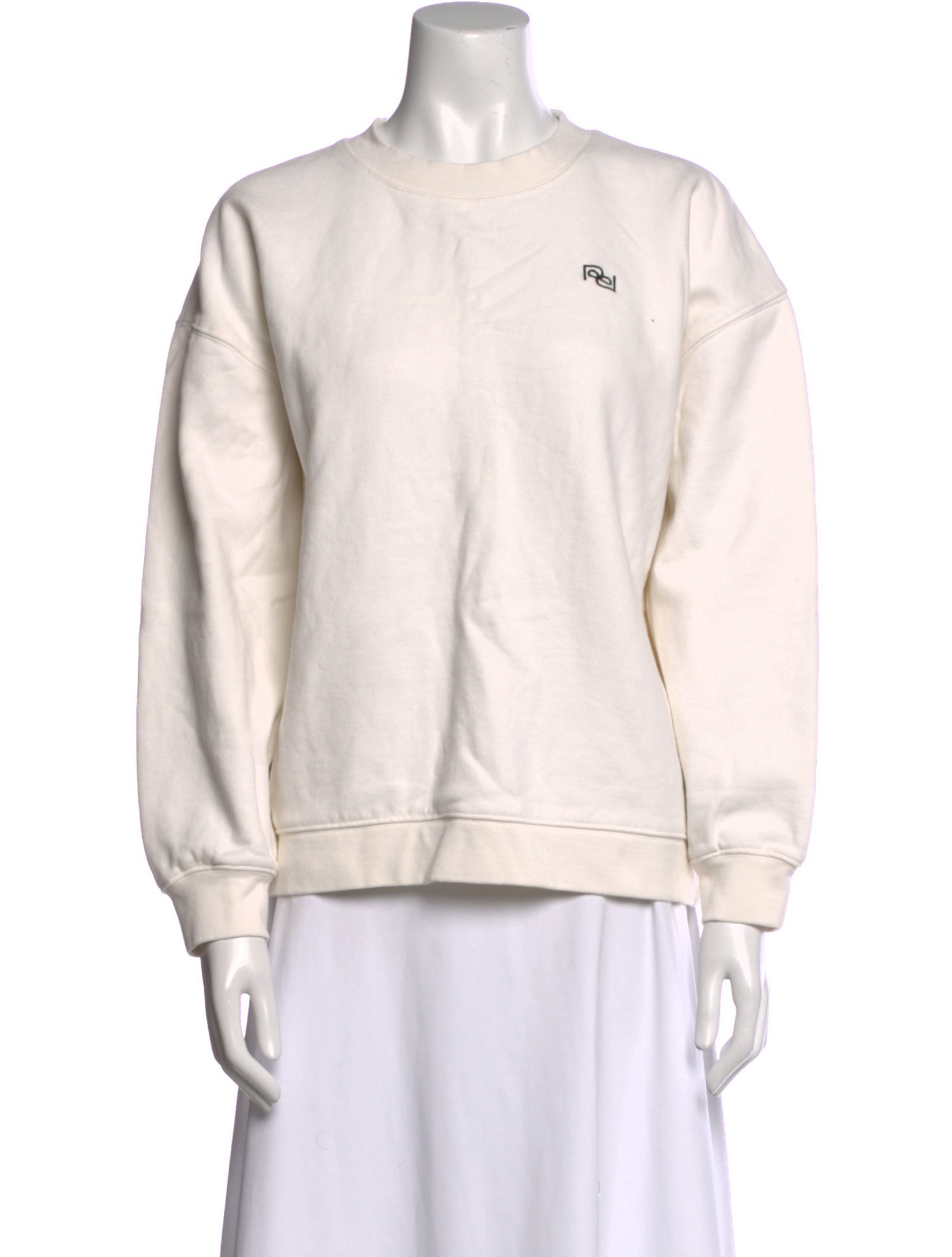 Reformation Crew Neck Long Sleeve Sweatshirt