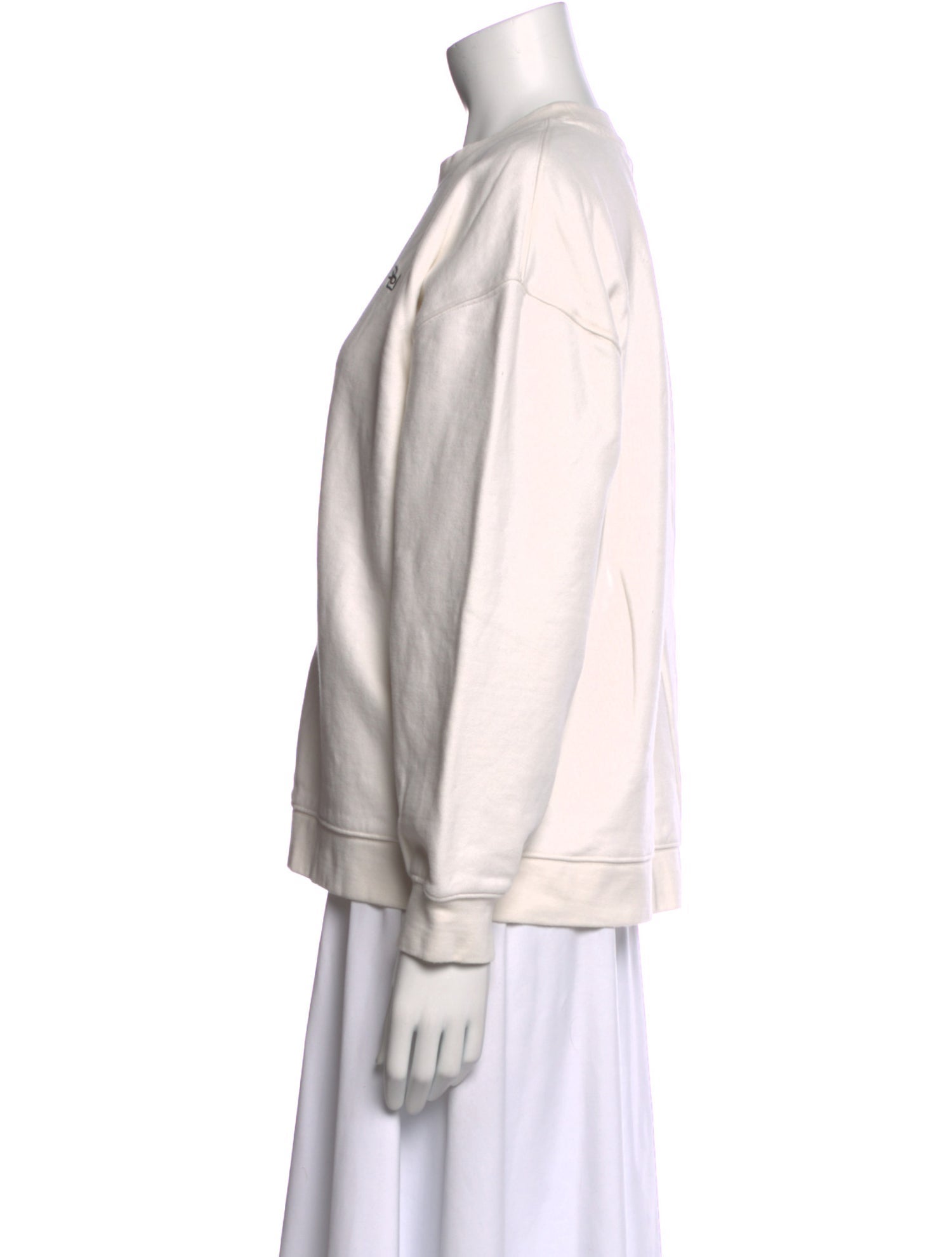 Reformation Crew Neck Long Sleeve Sweatshirt