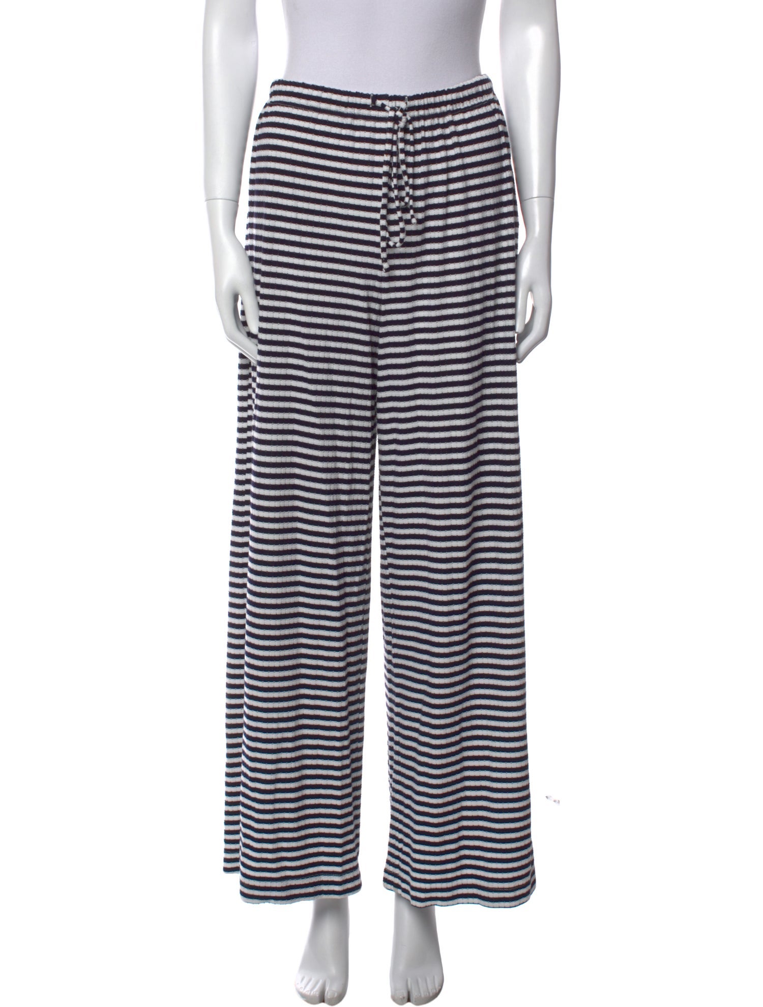 Reformation Striped Wide Leg Pants