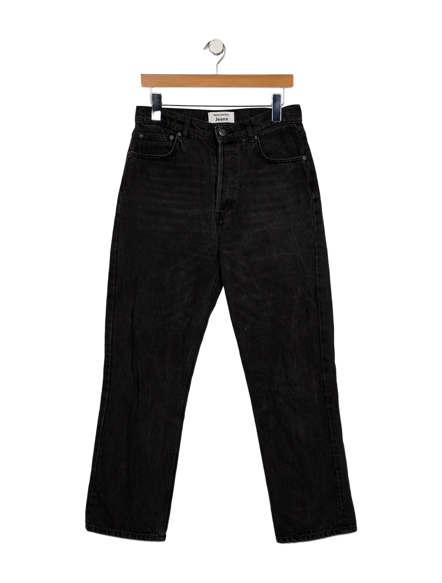 Reformation High-Rise Straight Leg Jeans