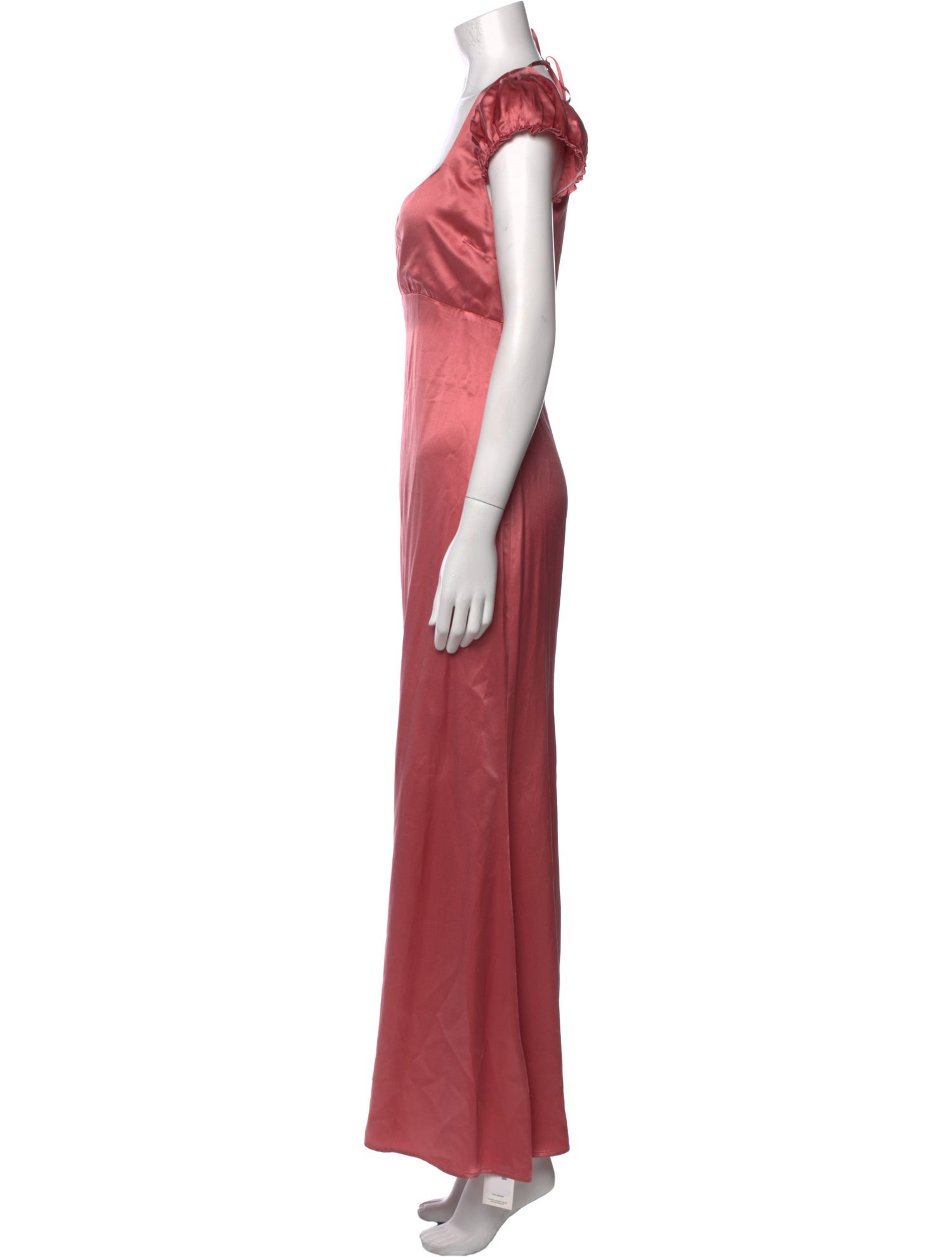 Reformation Silk Long Dress