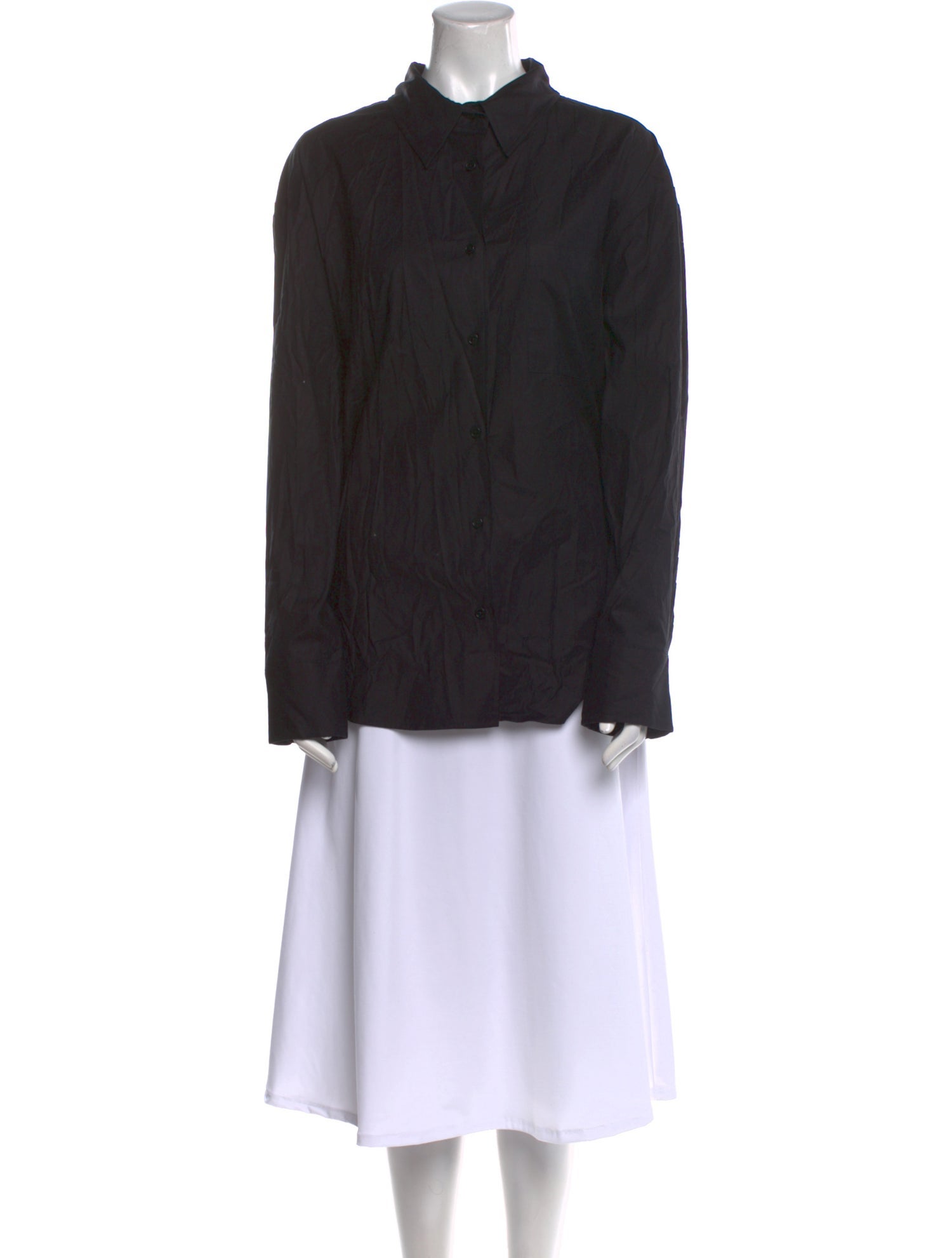 Reformation Mock Neck Long Sleeve Tunic