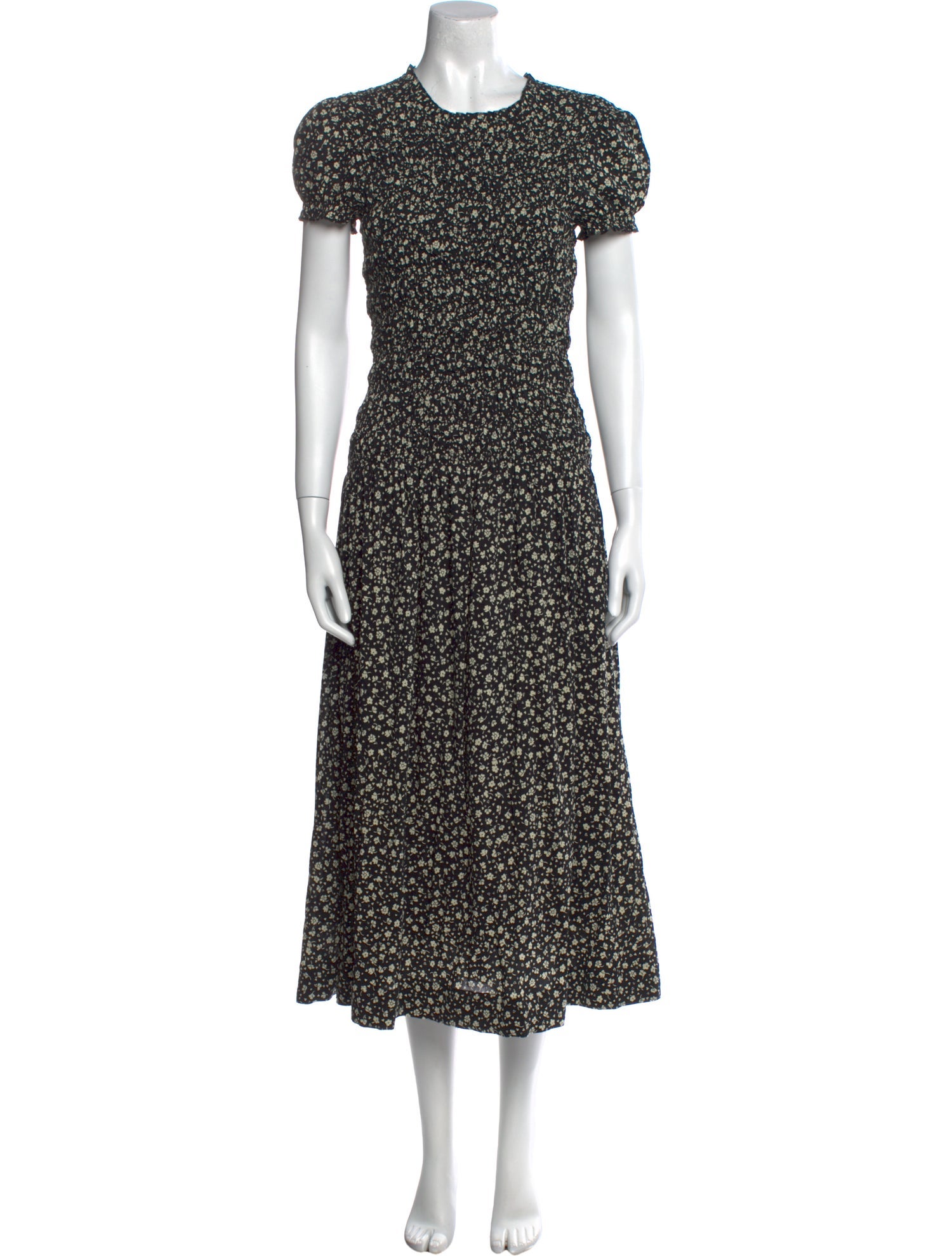 Reformation Floral Print Long Dress