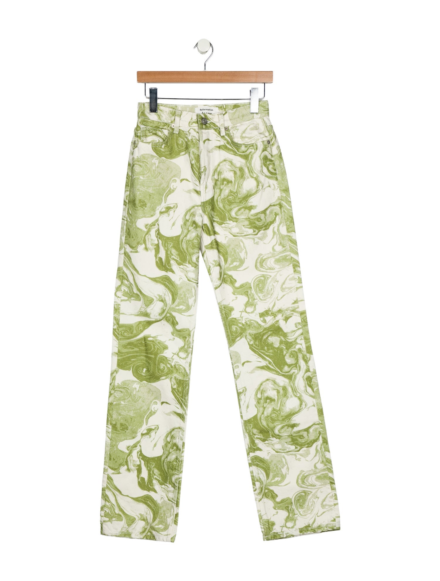 Reformation High-Rise Straight Leg Jeans