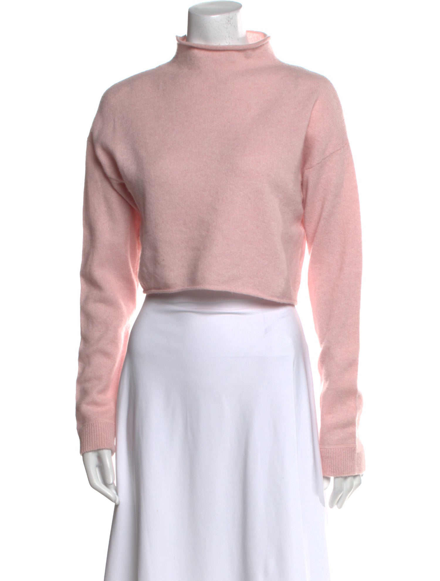 Reformation Cashmere Mock Neck Sweater