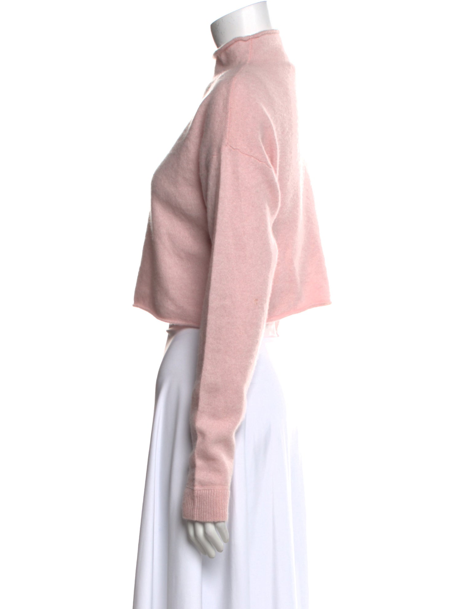 Reformation Cashmere Mock Neck Sweater