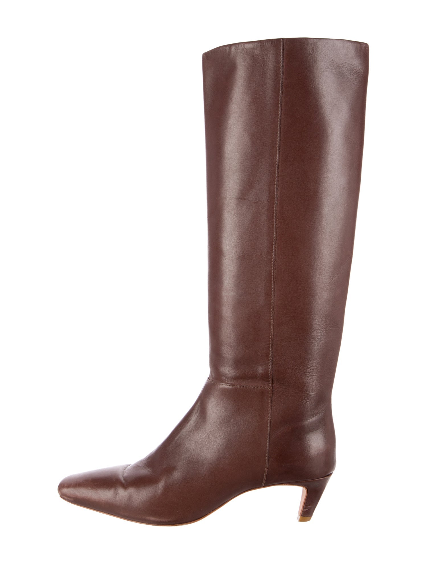 Reformation Leather Riding Boots