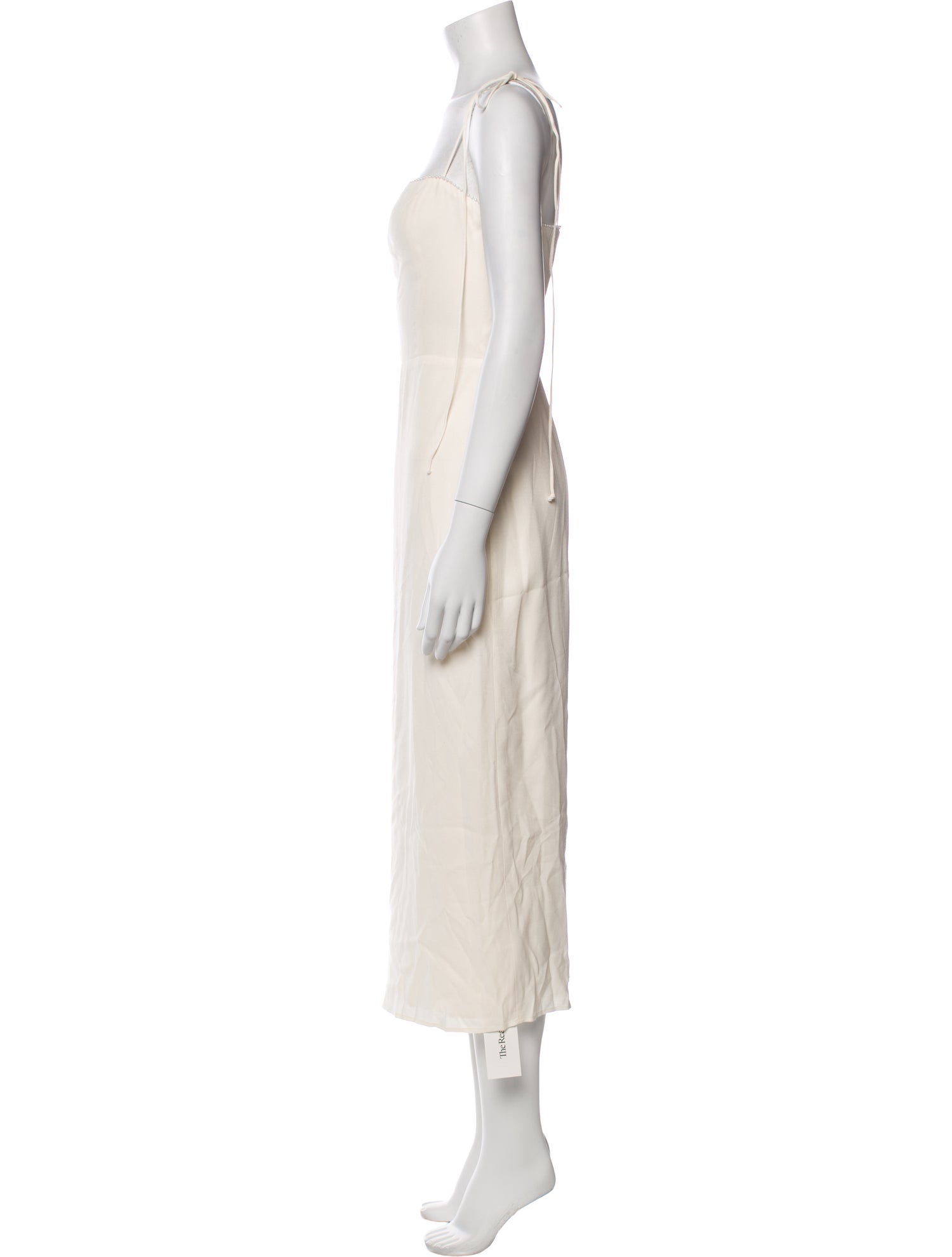 Reformation Square Neckline Long Dress