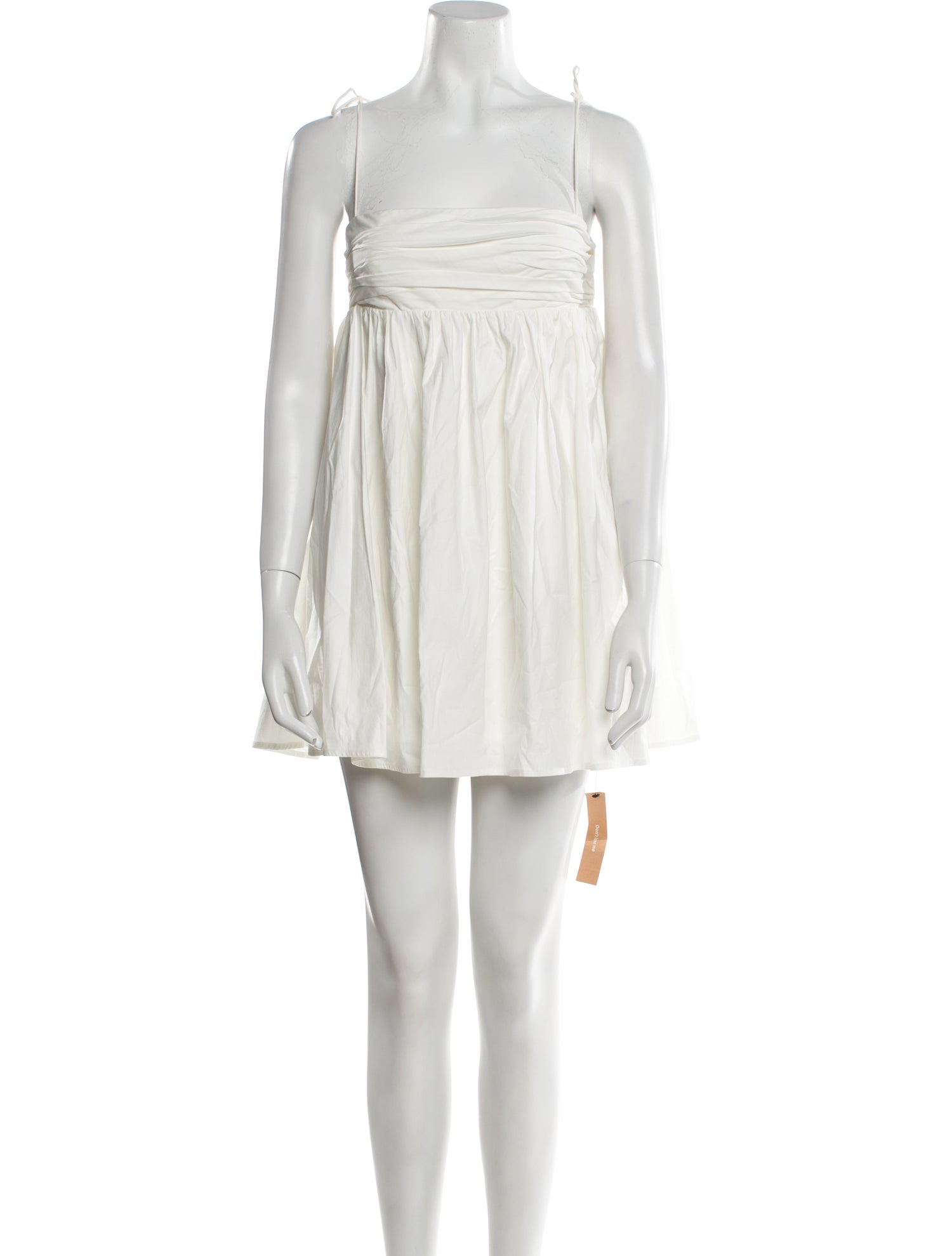 Reformation Square Neckline Mini Dress