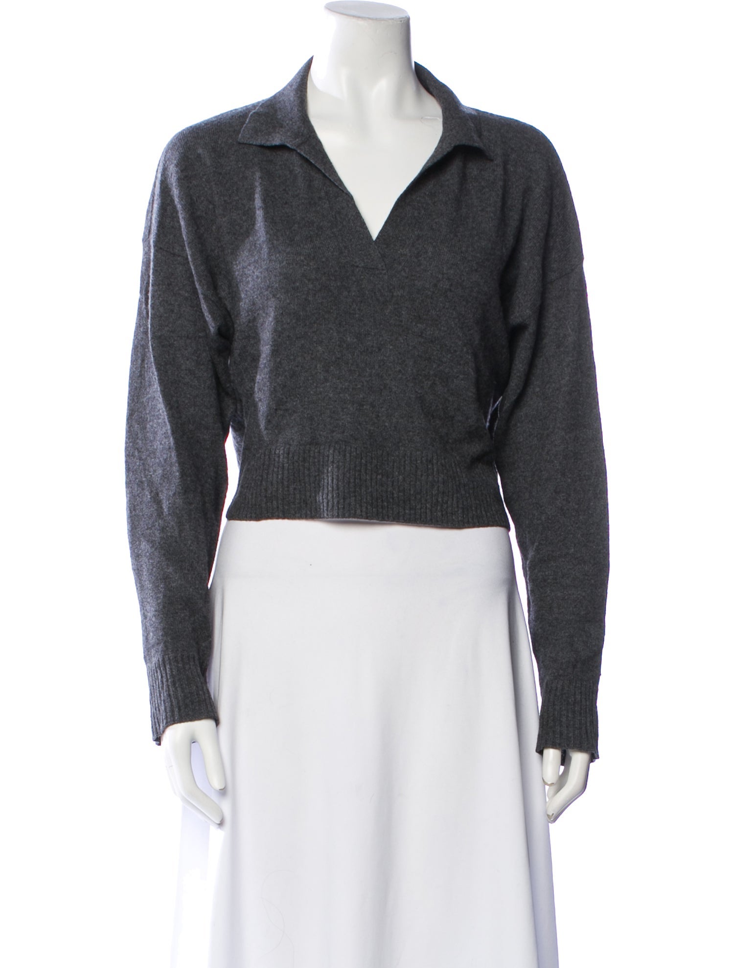 Reformation Cashmere V-Neck Sweater