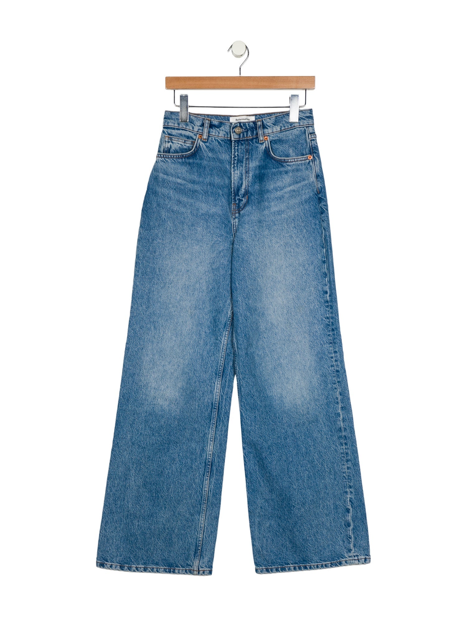 Reformation High-Rise Wide Leg Jeans