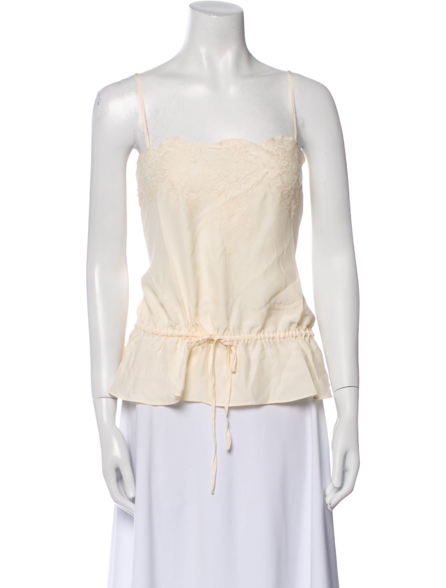 Reformation Silk Square Neckline Top w/ Tags