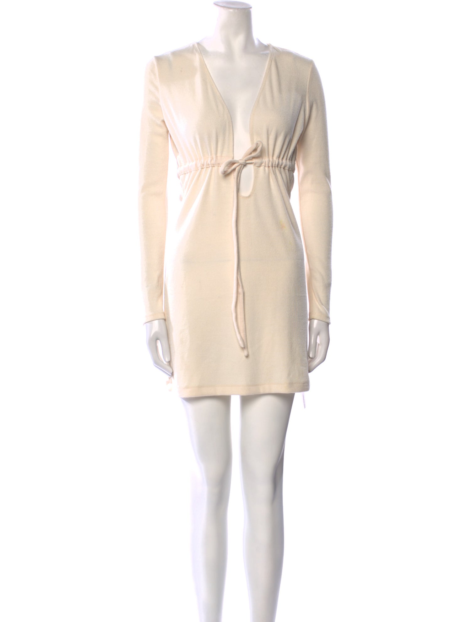 Reformation V-Neck Mini Dress