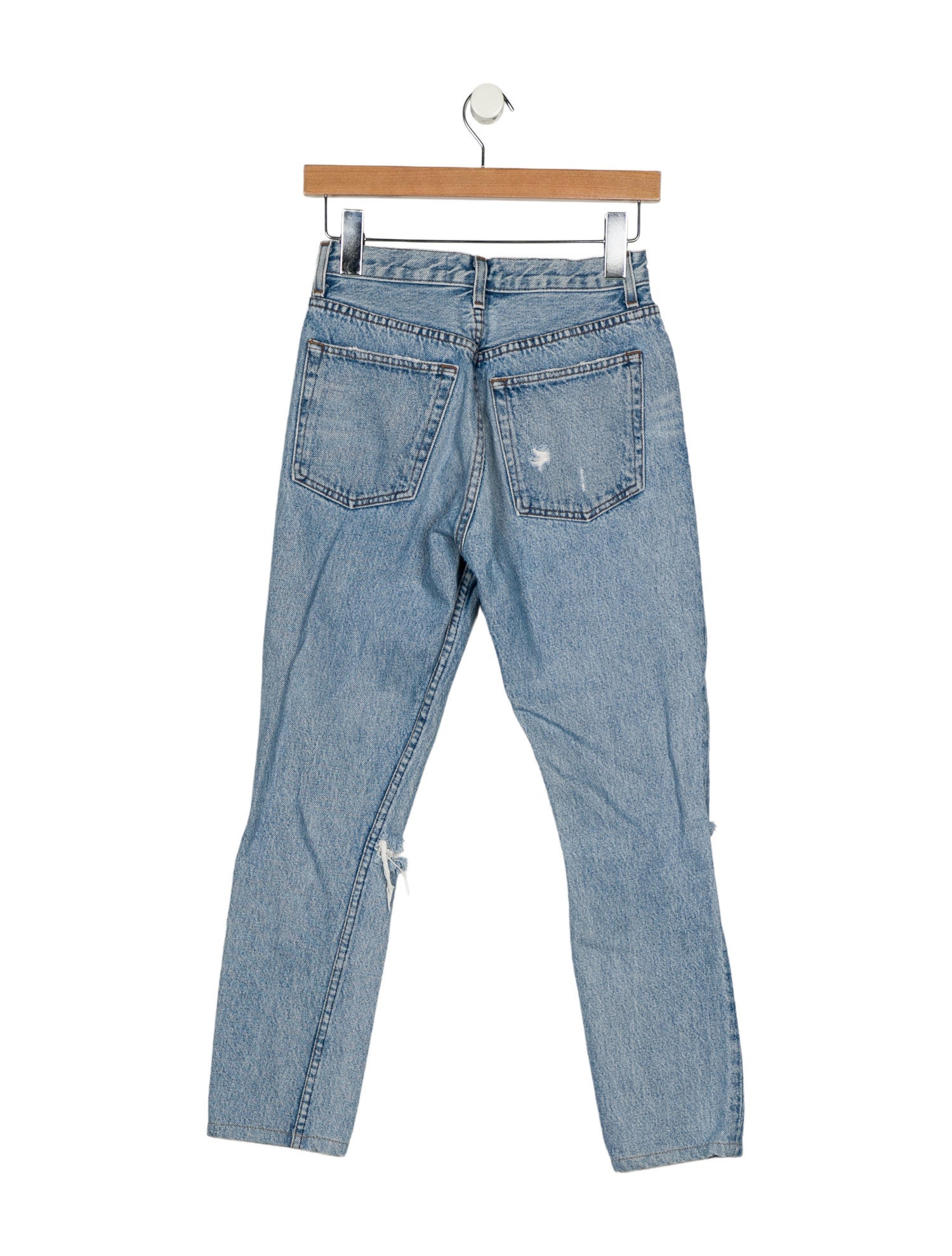 Reformation Mid-Rise Straight Leg Jeans