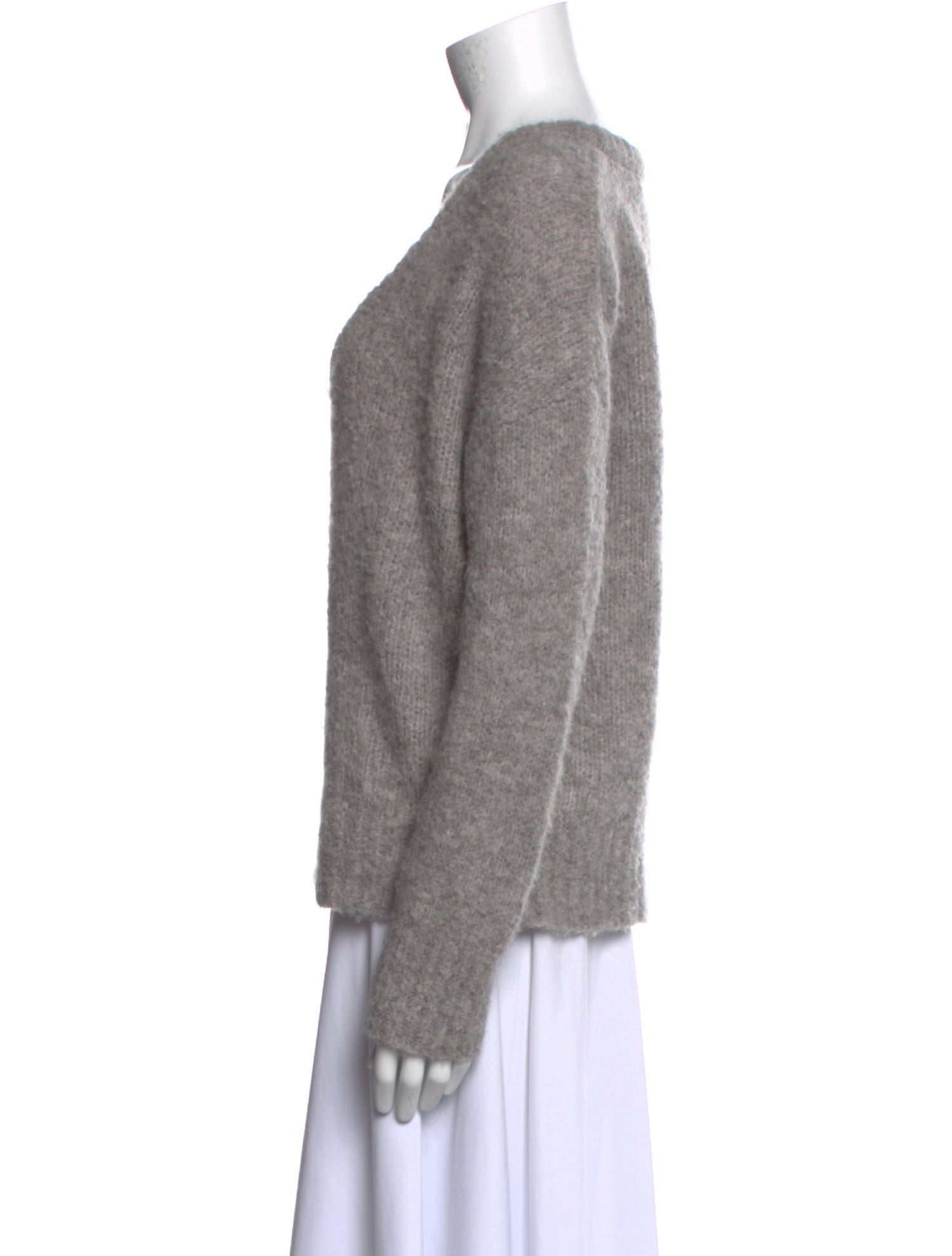 Reformation Alpaca V-Neck Sweater