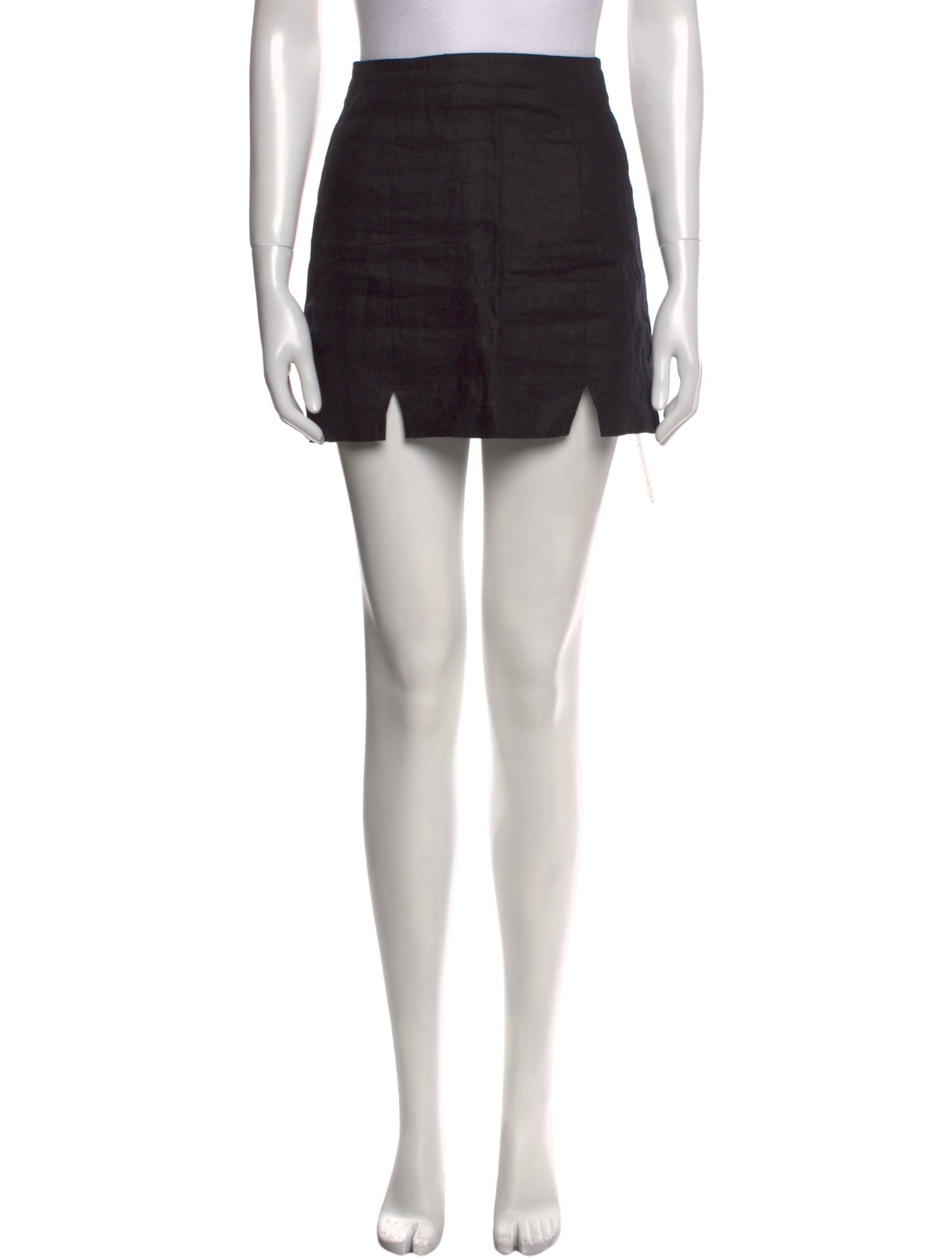 Reformation Linen Mini Skirt