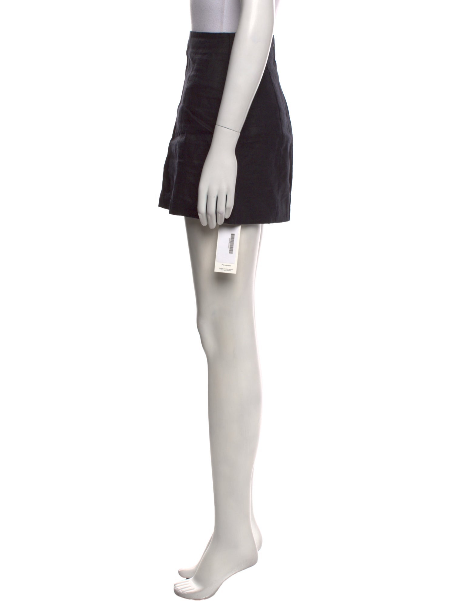 Reformation Linen Mini Skirt