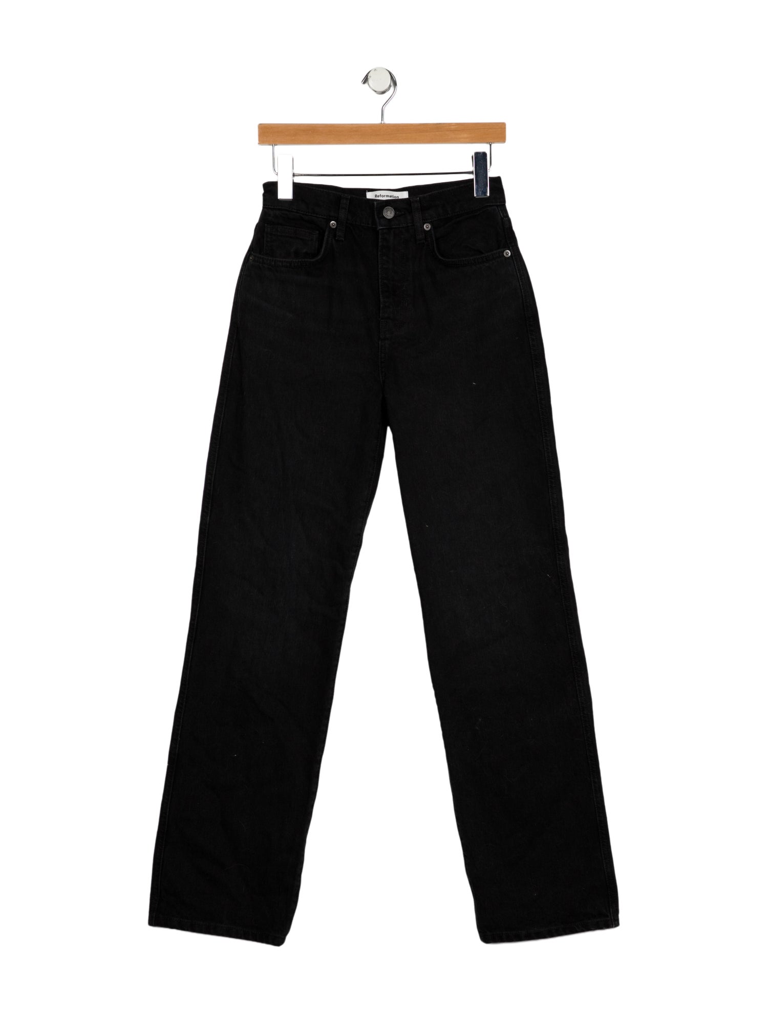 Reformation High-Rise Straight Leg Jeans