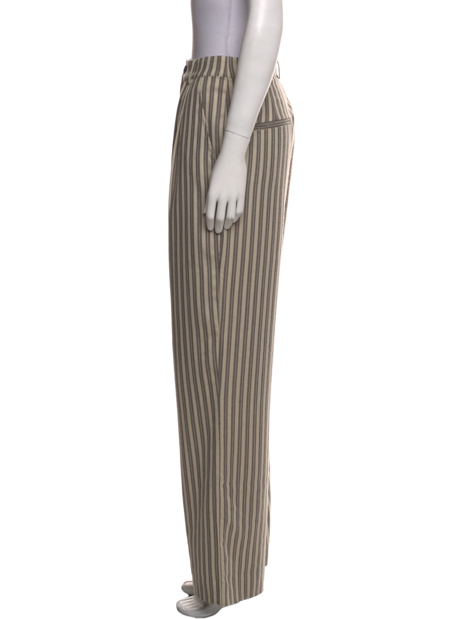 Reformation Striped Wide Leg Pants