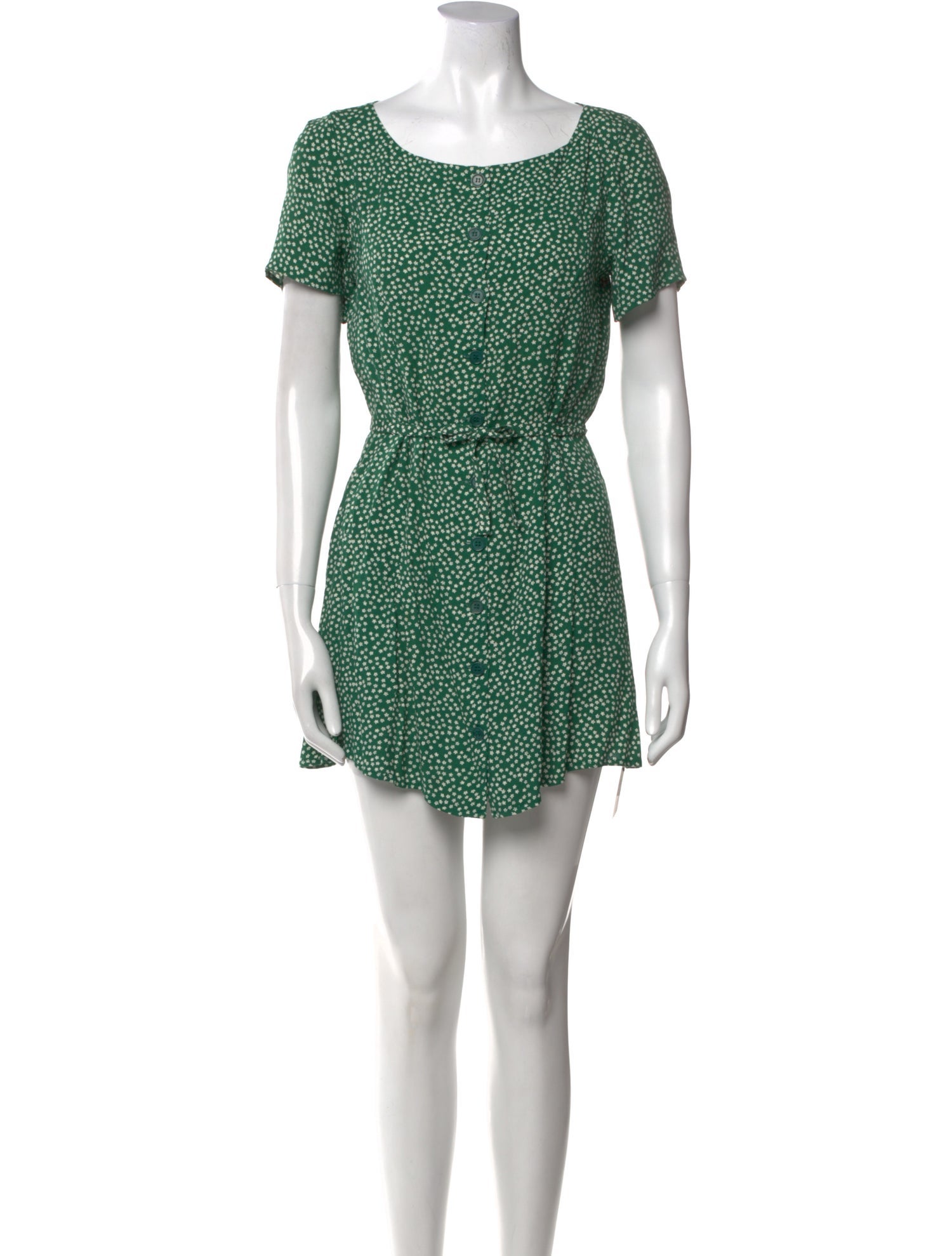 Reformation Printed Mini Dress