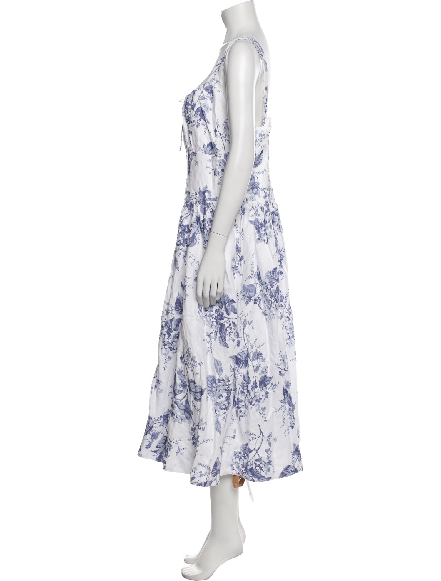 Reformation Linen Long Dress