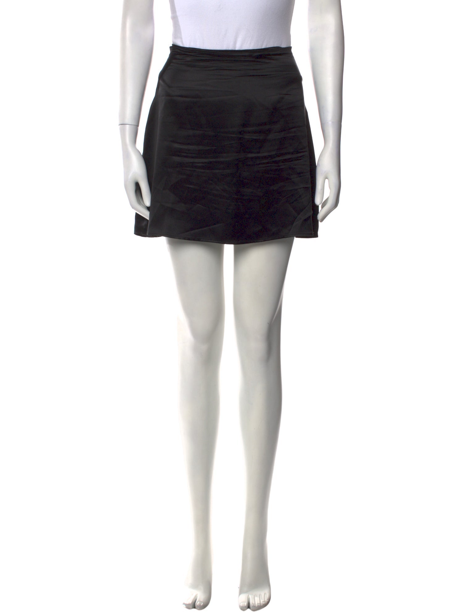 Reformation Silk Mini Skirt