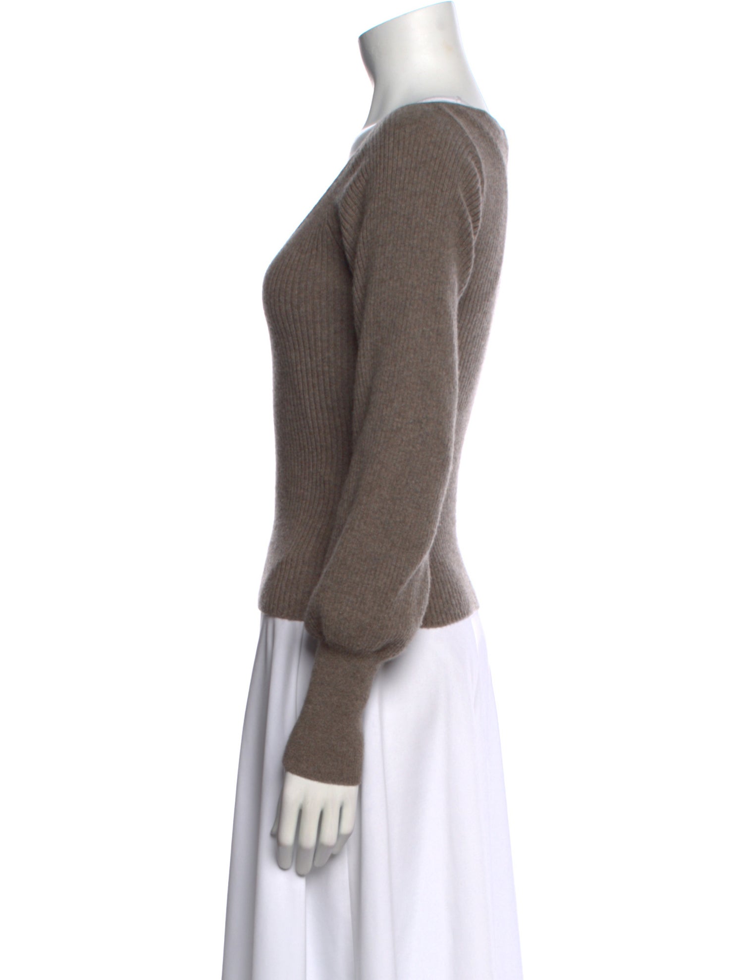 Reformation Cashmere V-Neck Sweater