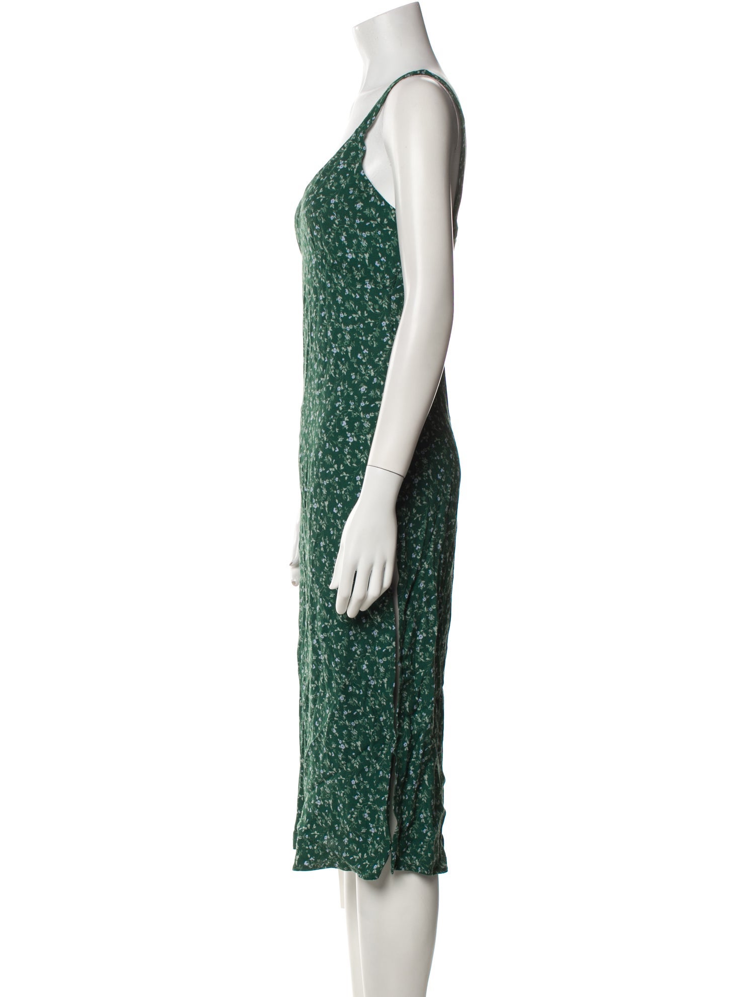 Reformation Printed Midi Length Dress