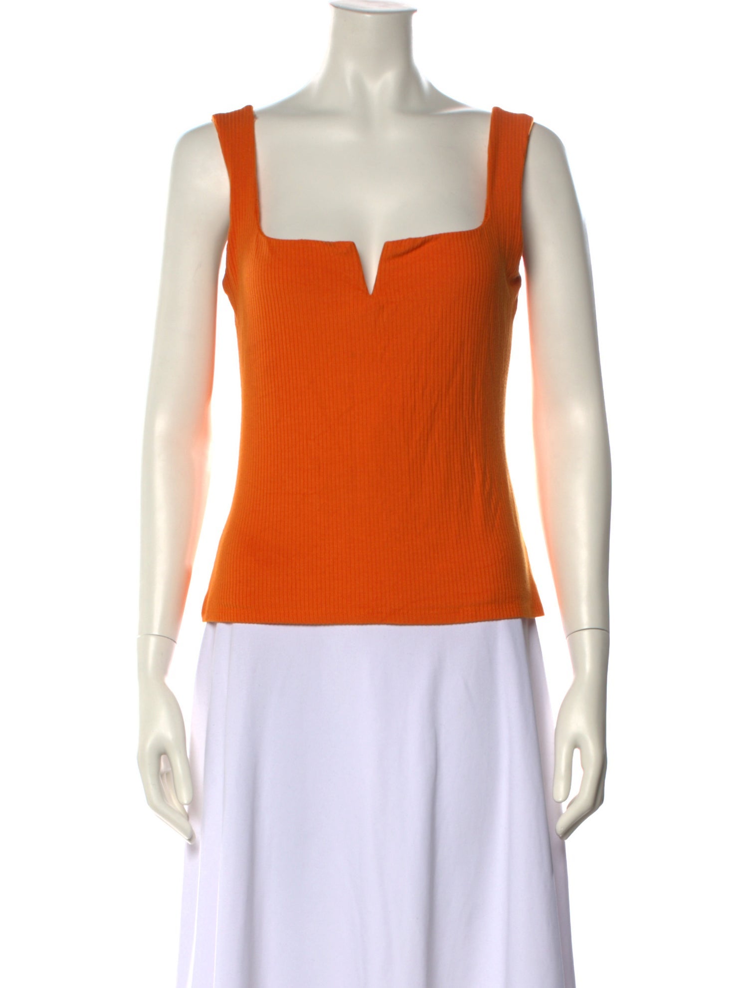 Reformation Square Neckline Sleeveless Top